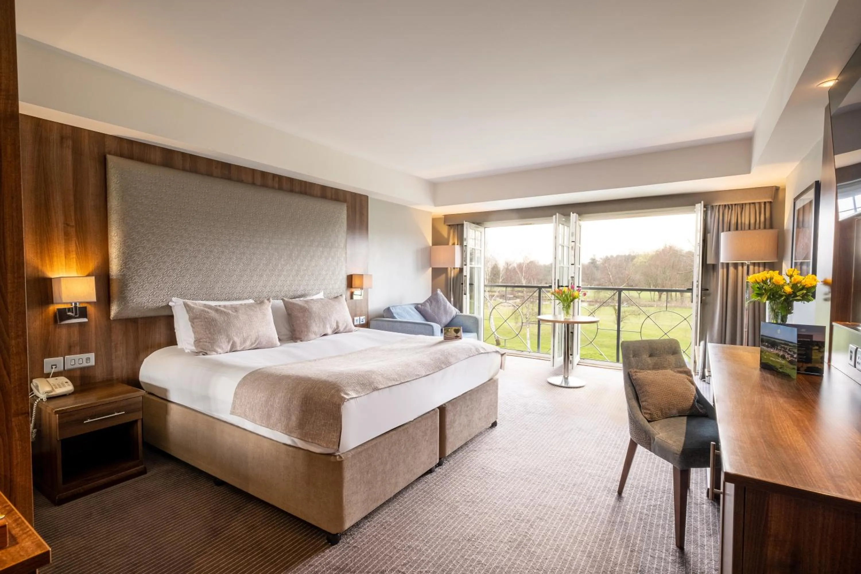 Bedroom, Bed in Formby Hall Golf Resort & Spa