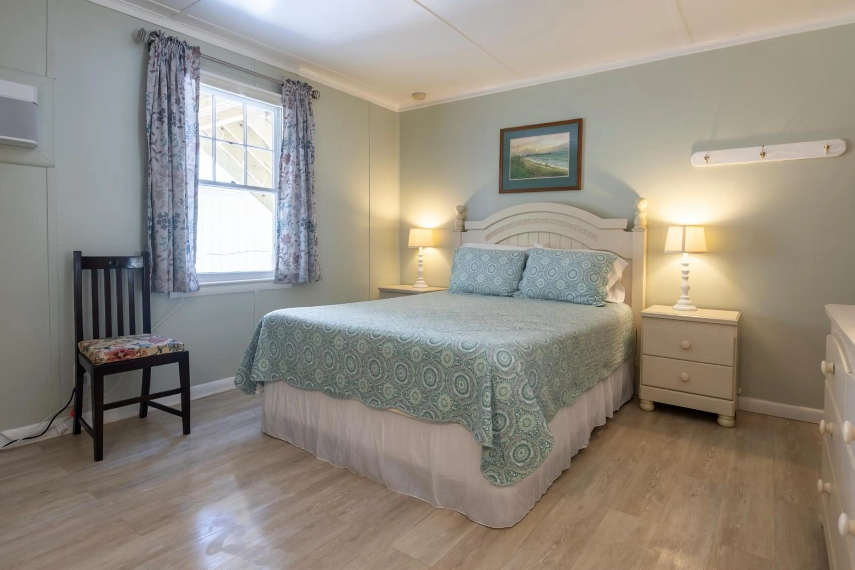 Bed in Blackbeard's Lodge