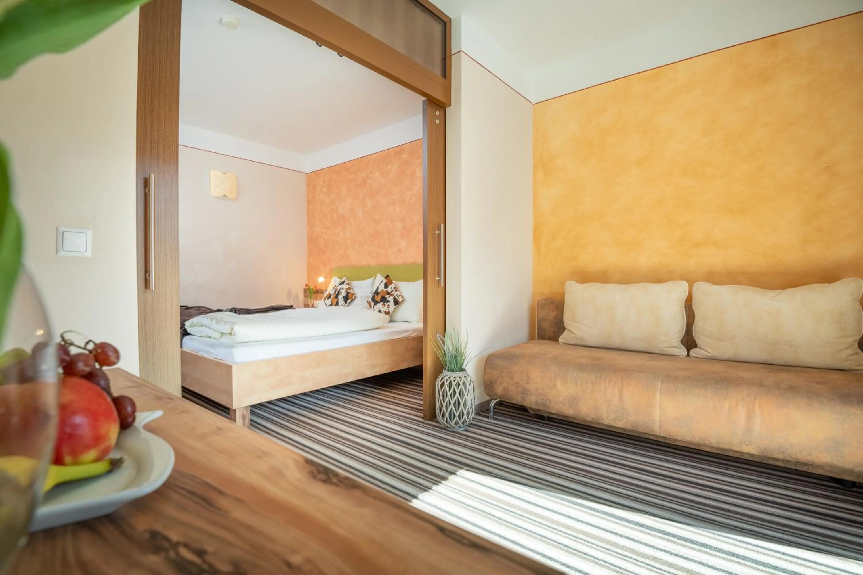 Living room, Bed in Pogöriacherhof