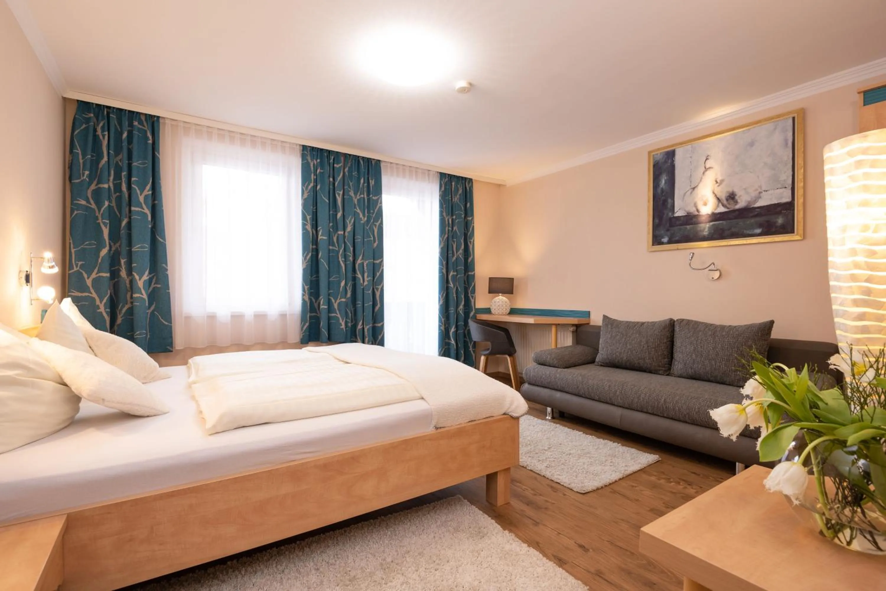 Photo of the whole room, Bed in Pogöriacherhof