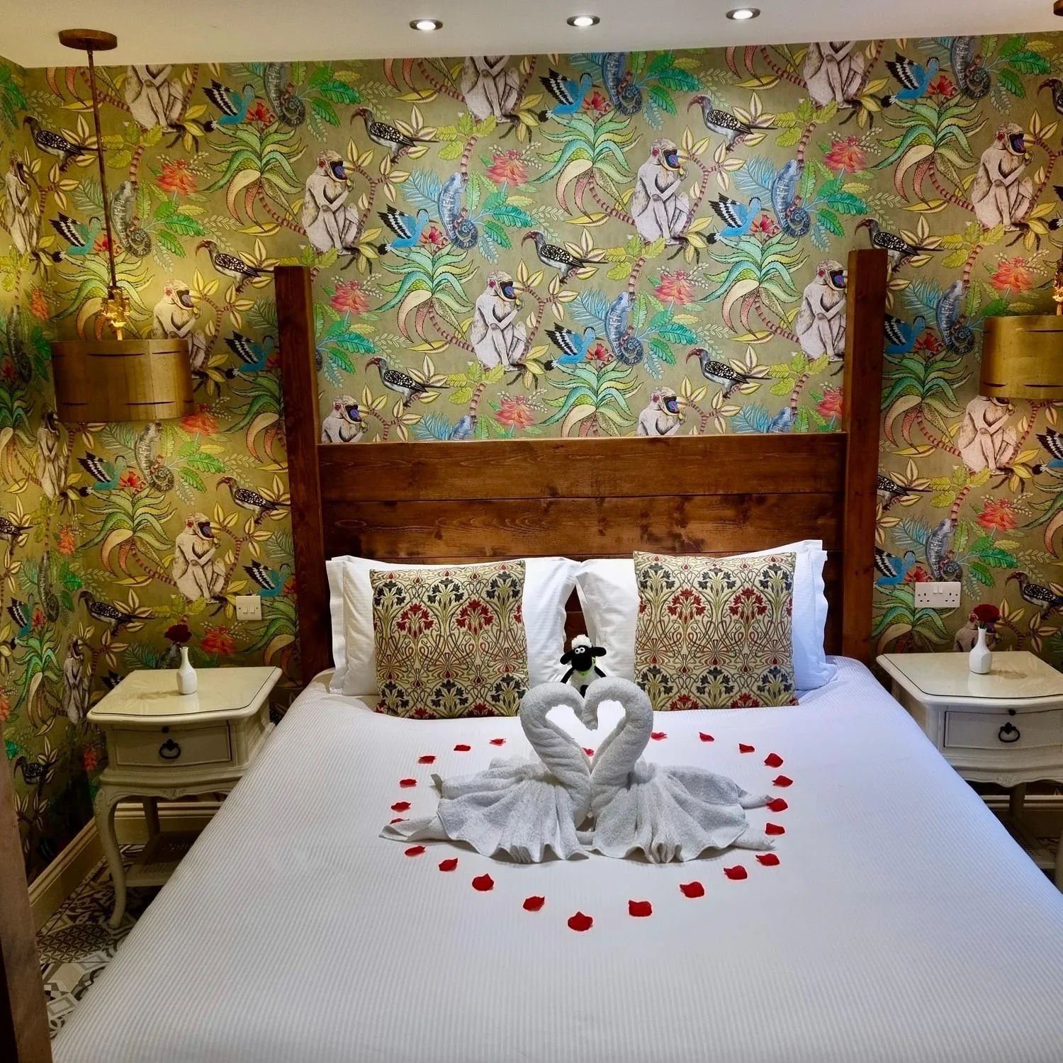 Bed in Lymestone Boutique Accommodation