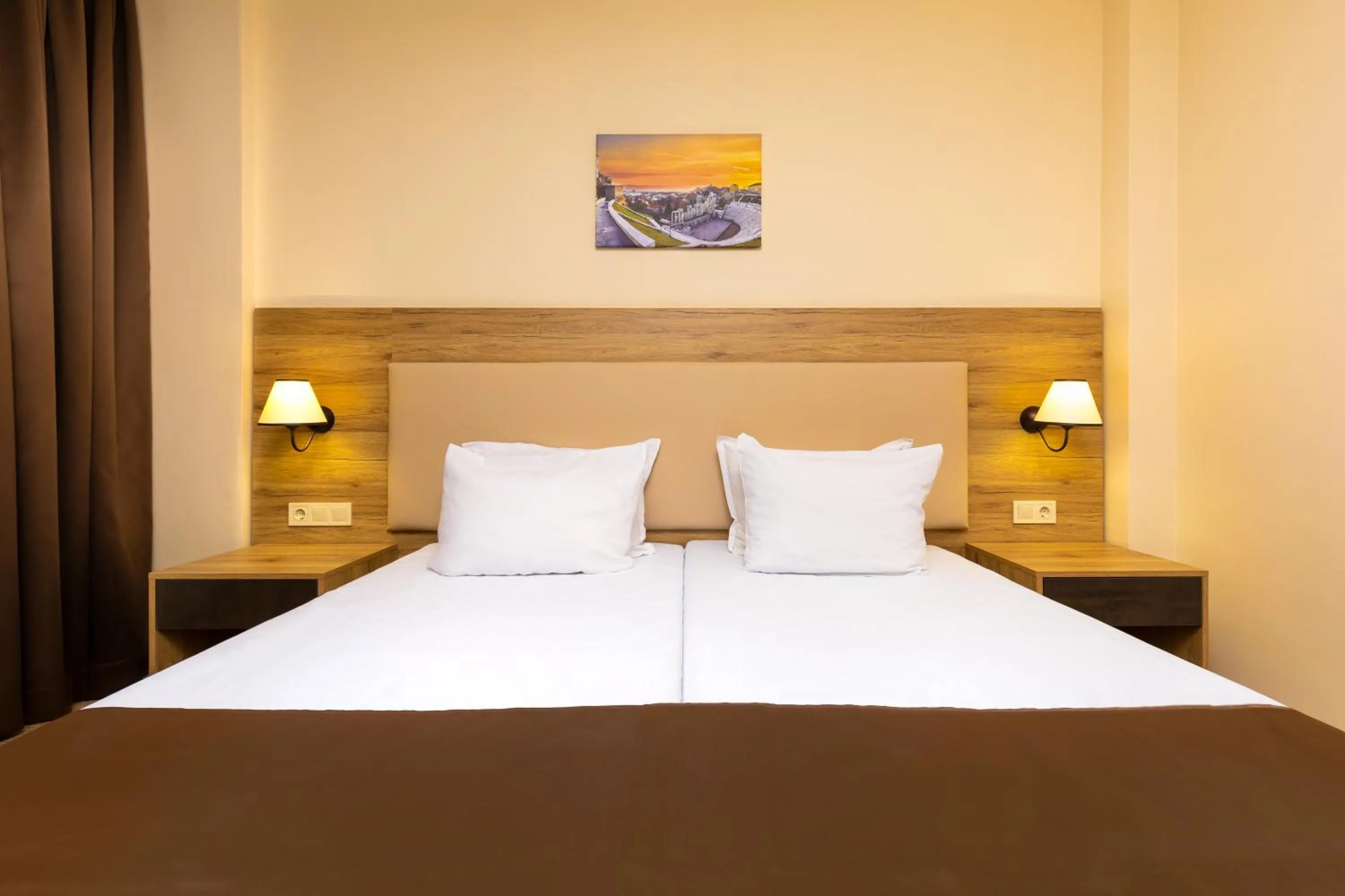 Bedroom, Bed in Hotel Intelcoop