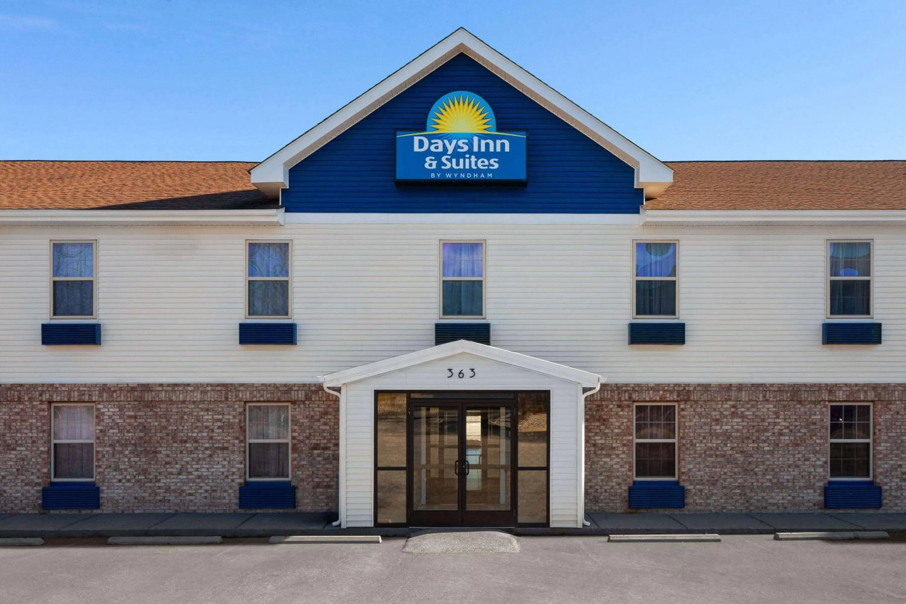Property building in Days Inn & Suites by Wyndham Sellersburg