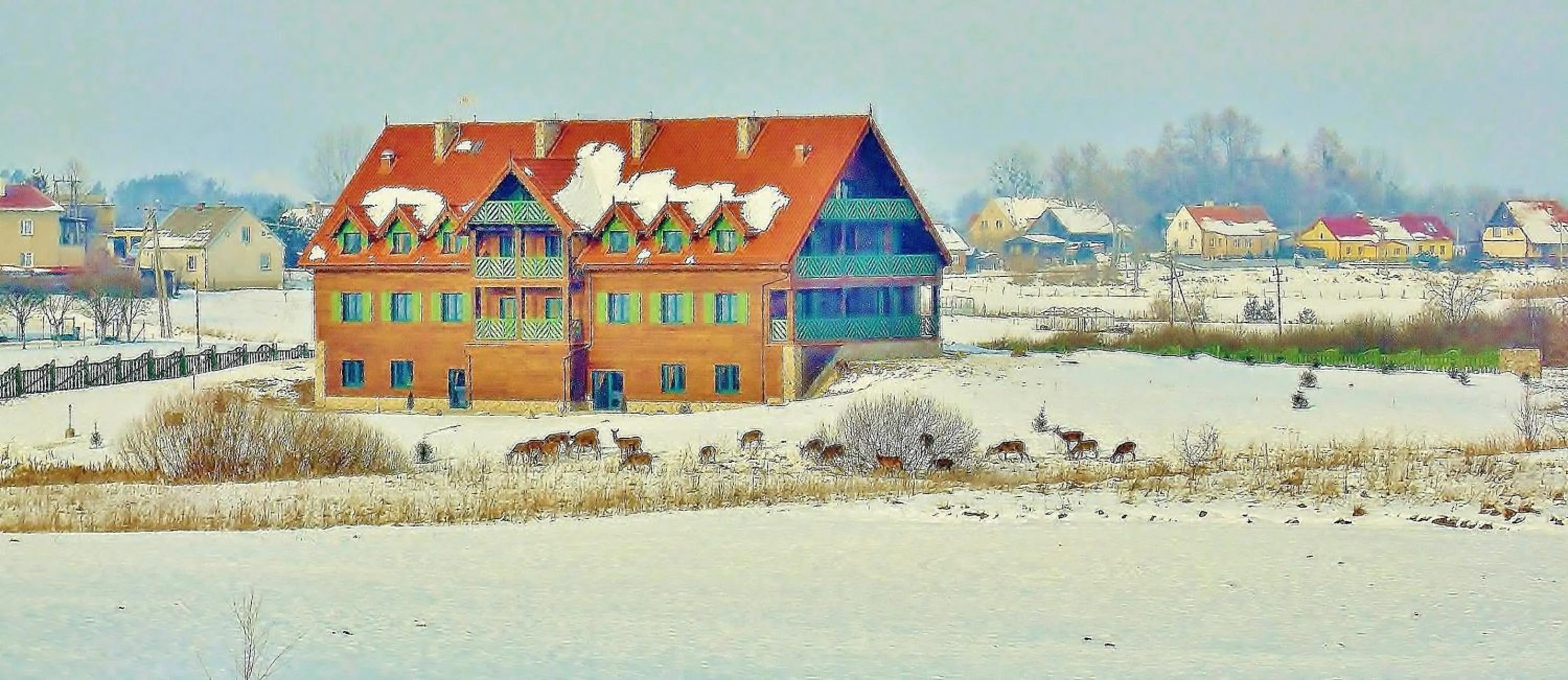 Property building in Mazurska Chata jezioro i aquapark 6 min, centrum i promenada 12 min