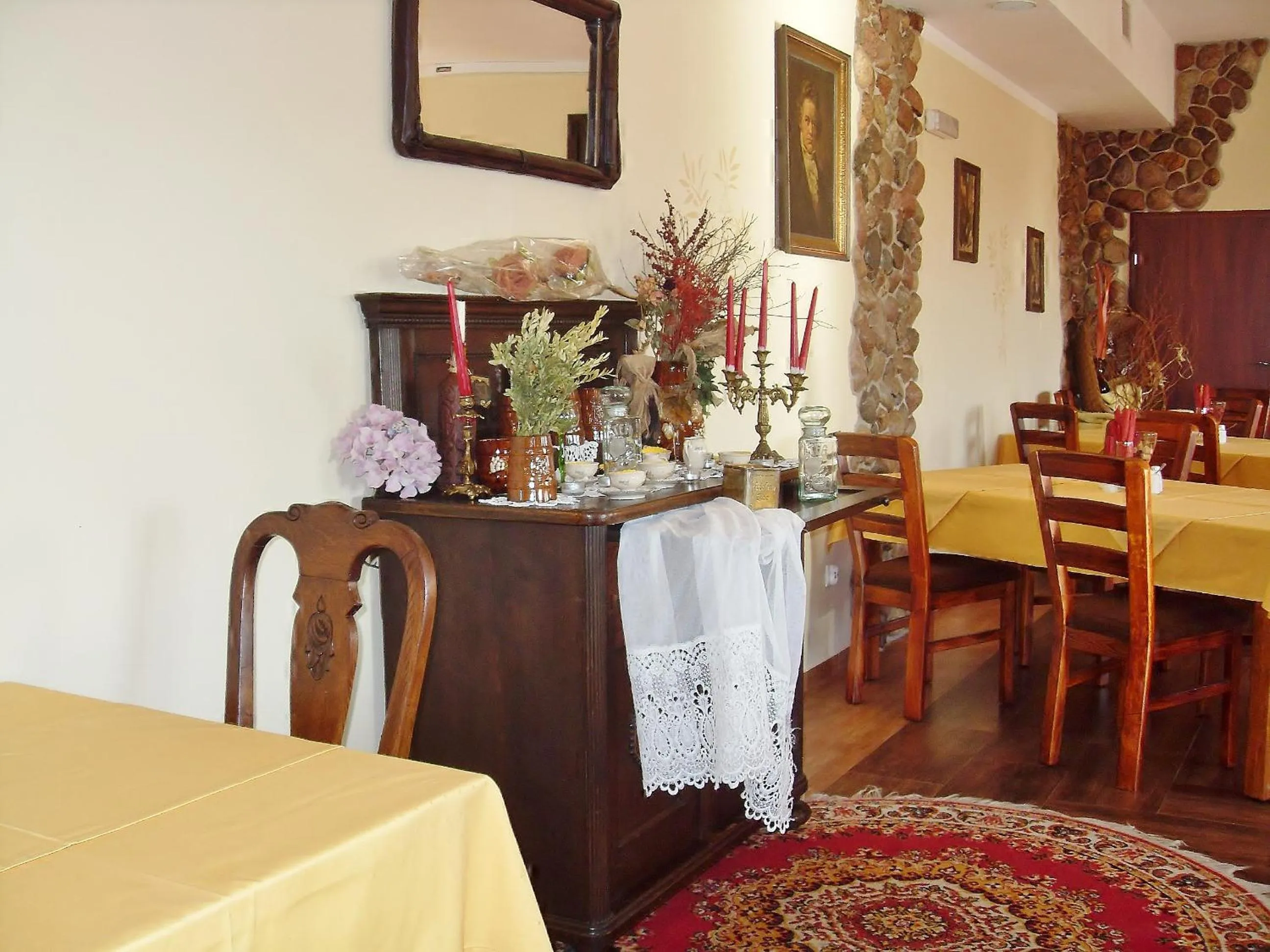 Restaurant/places to eat in Mazurska Chata jezioro i aquapark 6 min, centrum i promenada 12 min