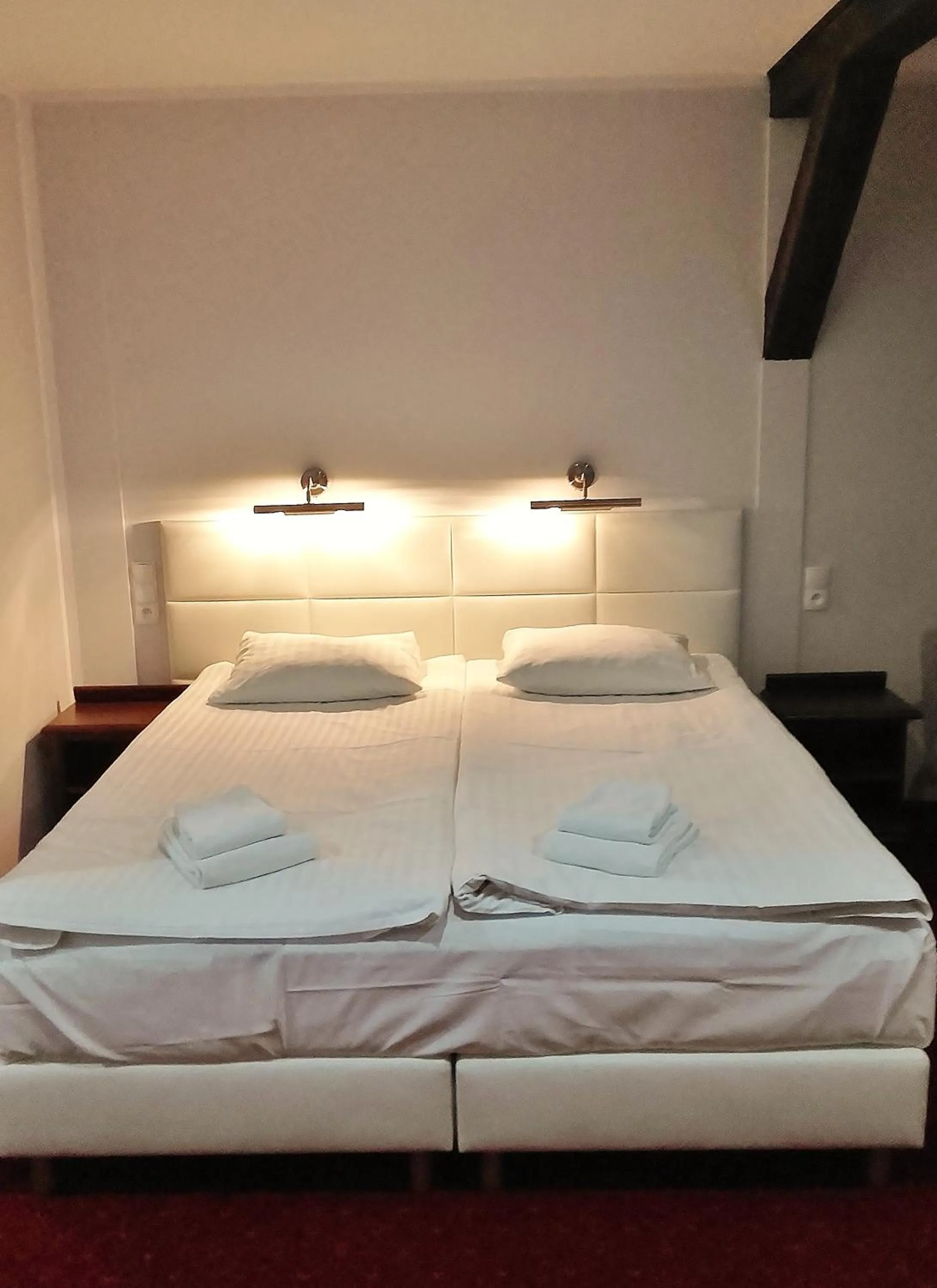 Bed in Mazurska Chata jezioro i aquapark 6 min, centrum i promenada 12 min