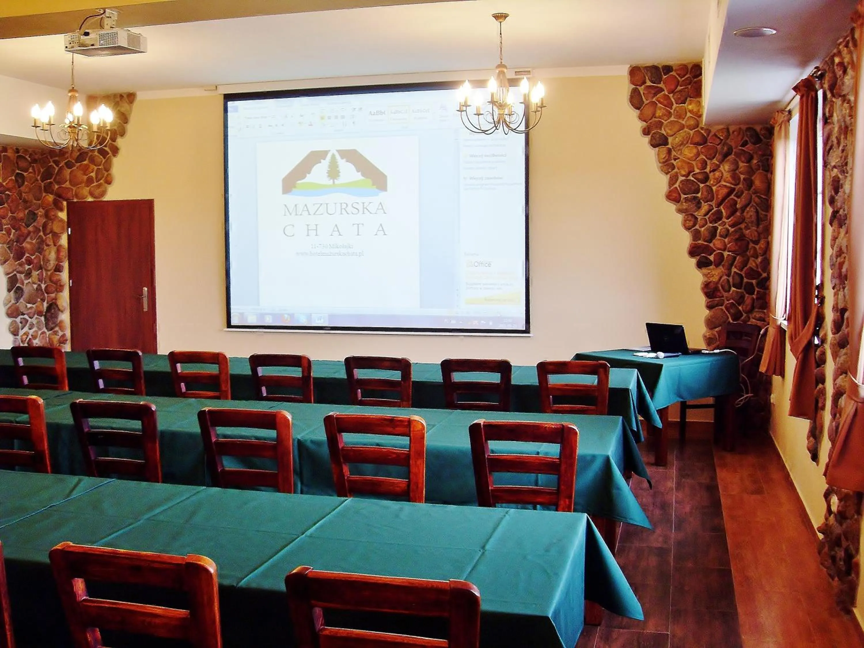 Business facilities in Mazurska Chata jezioro i aquapark 6 min, centrum i promenada 12 min