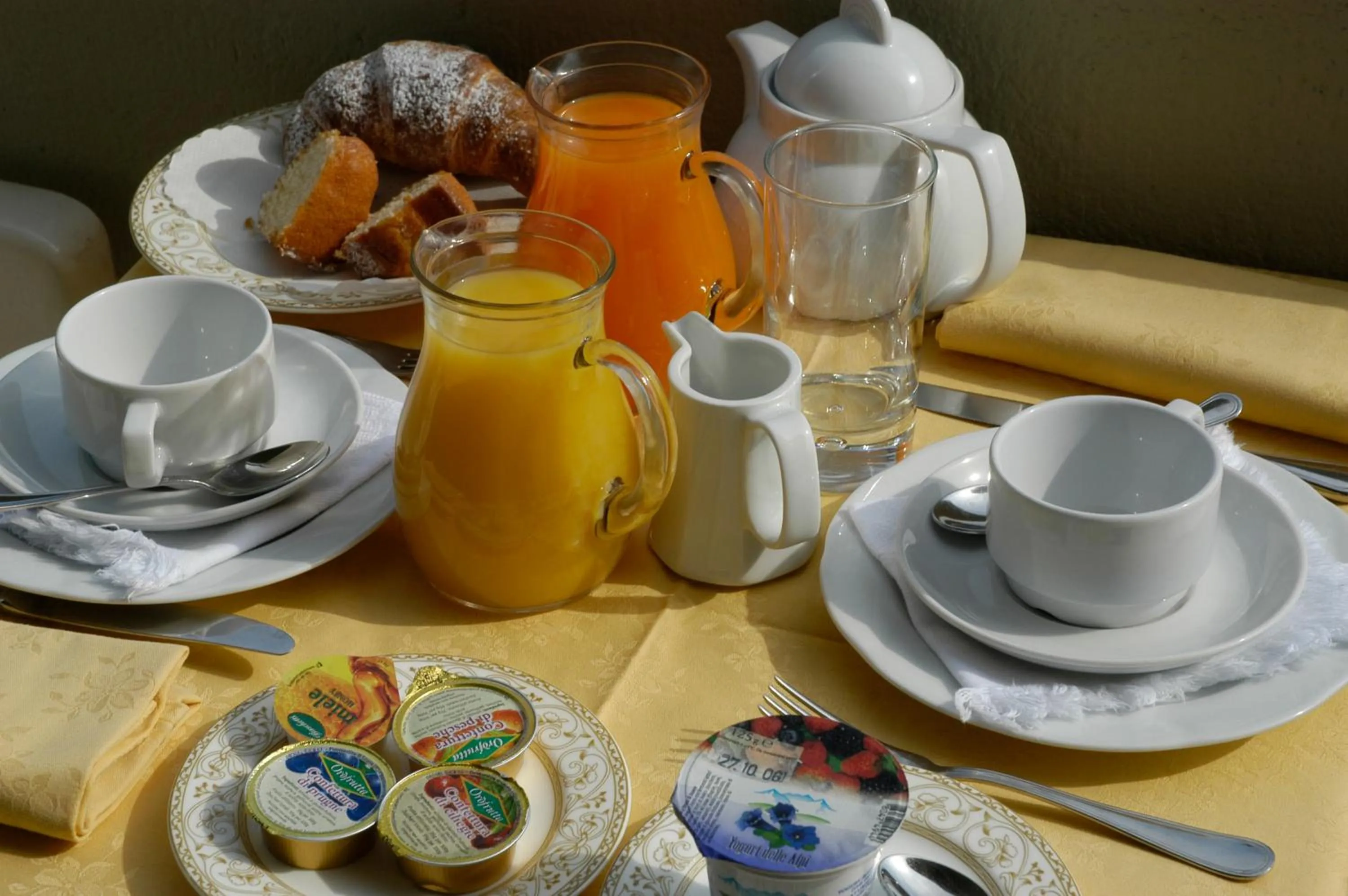 Food in Hotel Palace