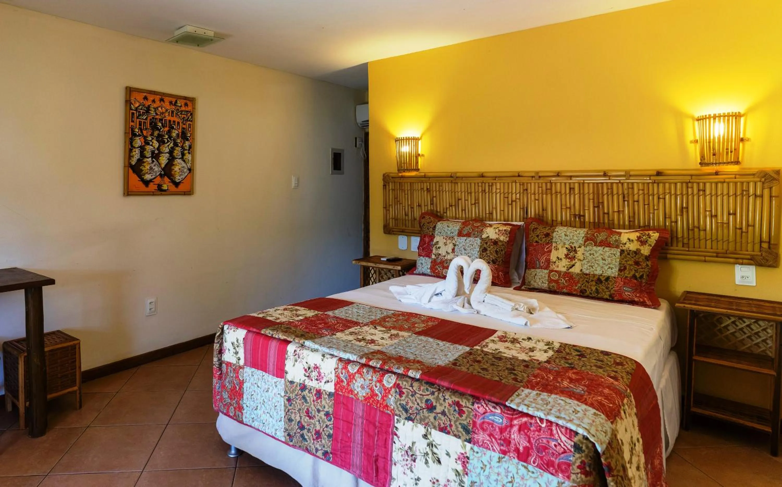 Bed in Pousada Praia das Ondas - Pé na areia