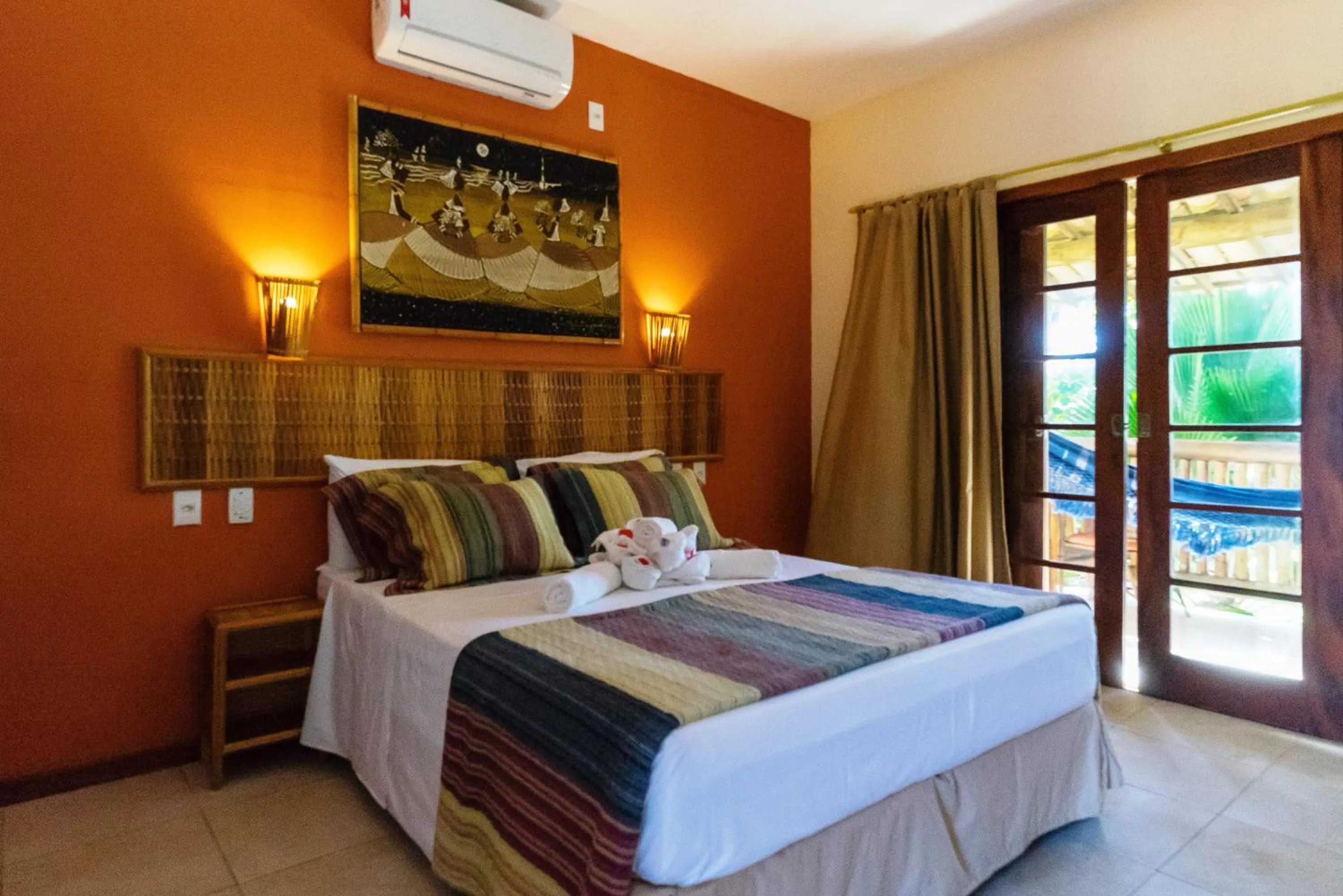 Bed in Pousada Praia das Ondas - Pé na areia