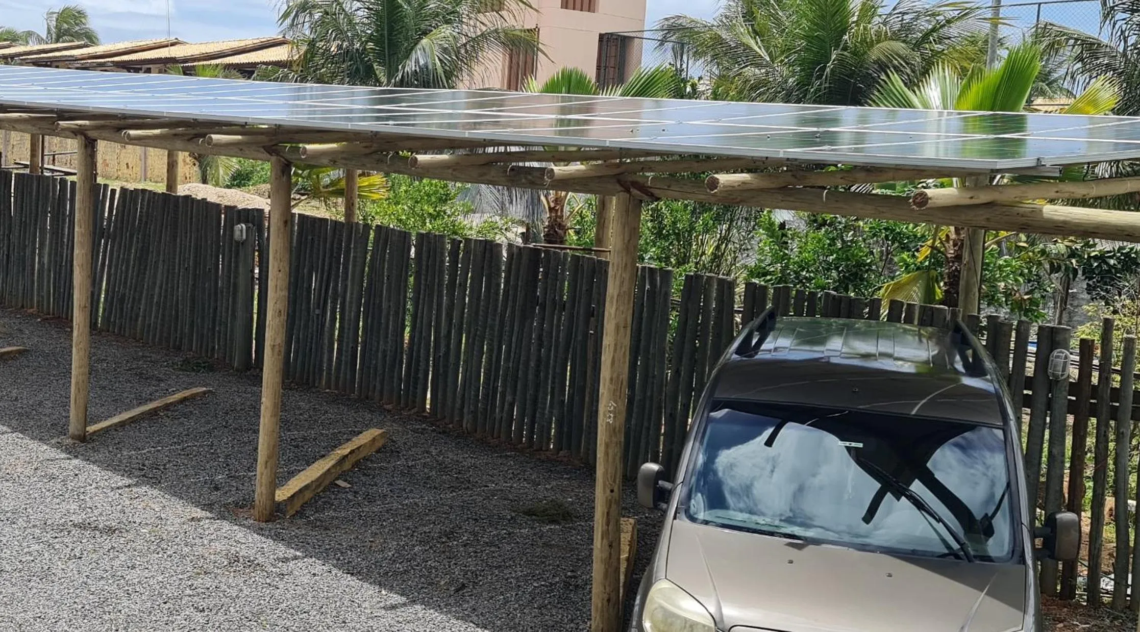 Parking in Pousada Praia das Ondas - Pé na areia