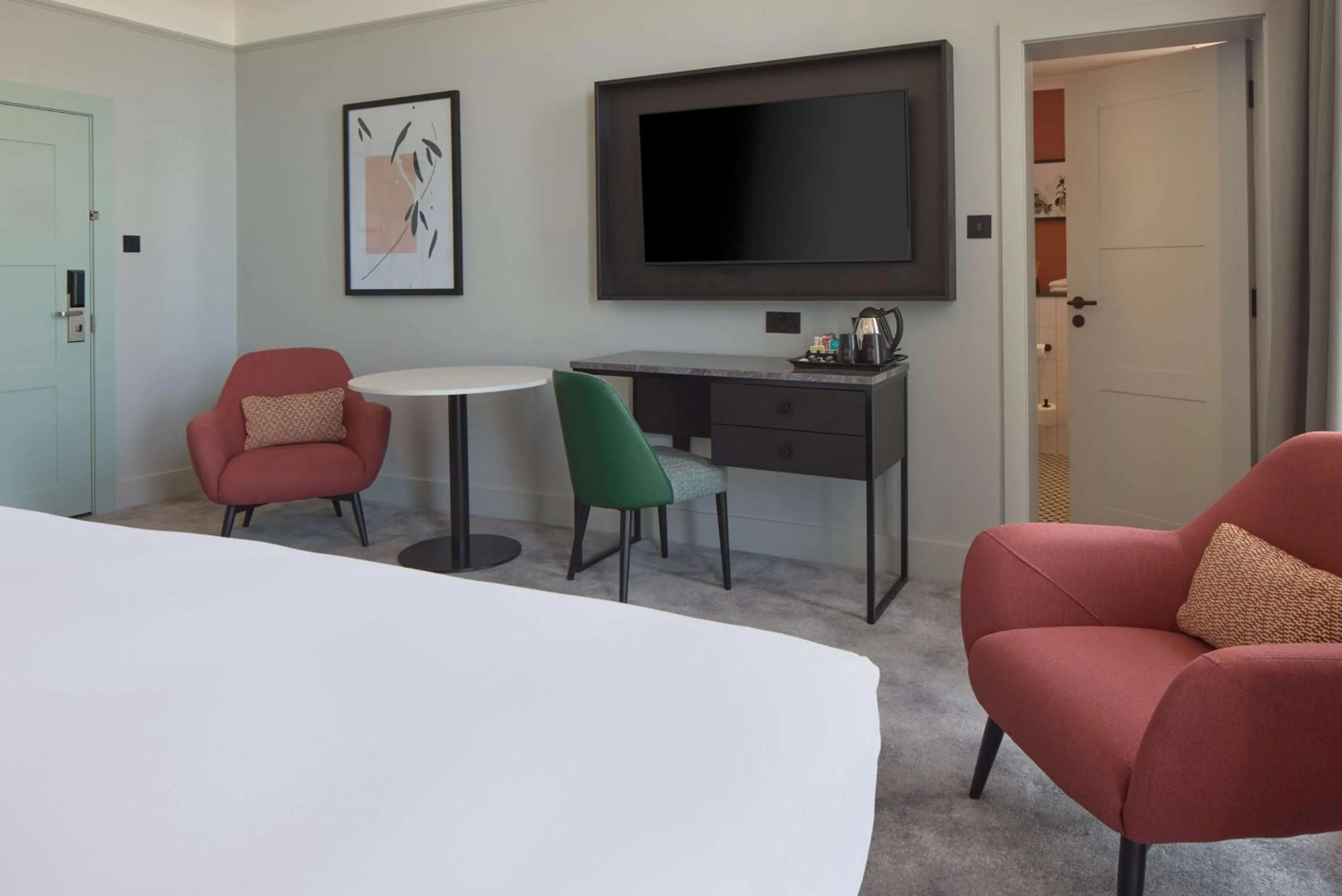 Bed in DoubleTree By Hilton Brighton Metropole