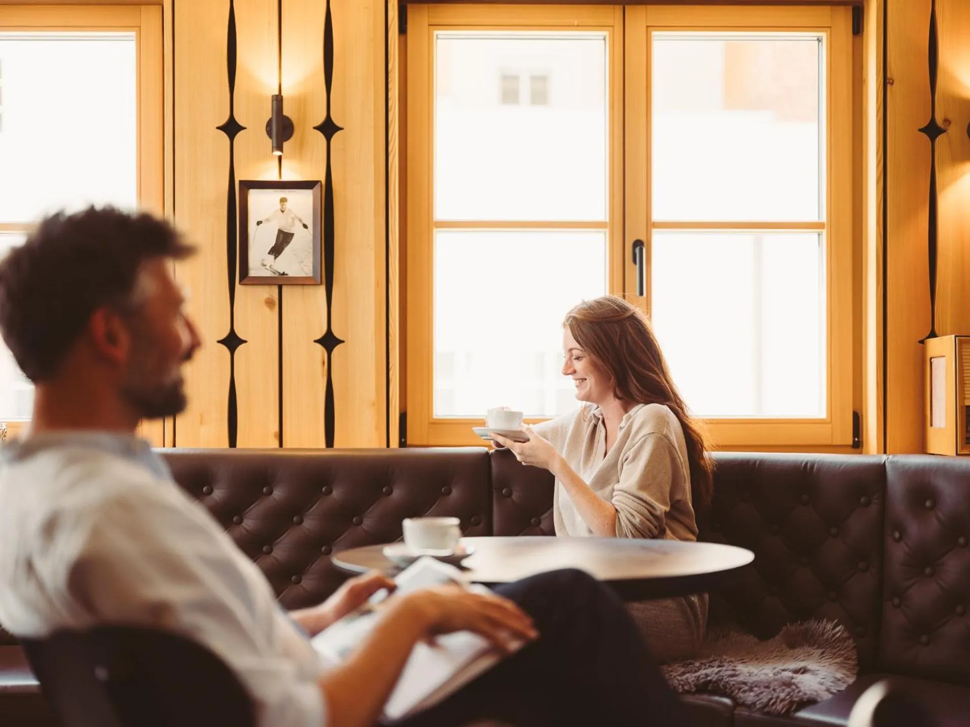 Lounge or bar in Das Johann