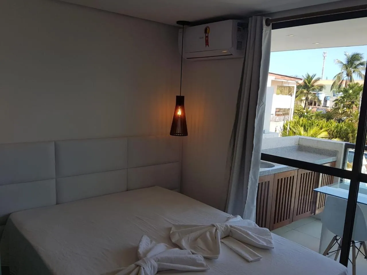 Bed in Laguna Beach Flat