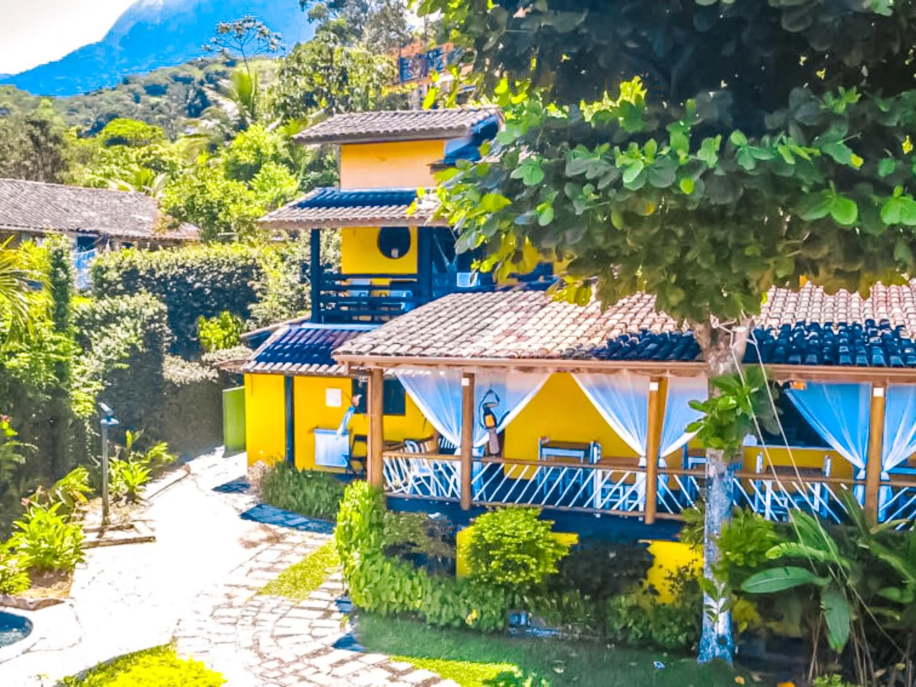 Property building in Pousada Aporan Ilhabela