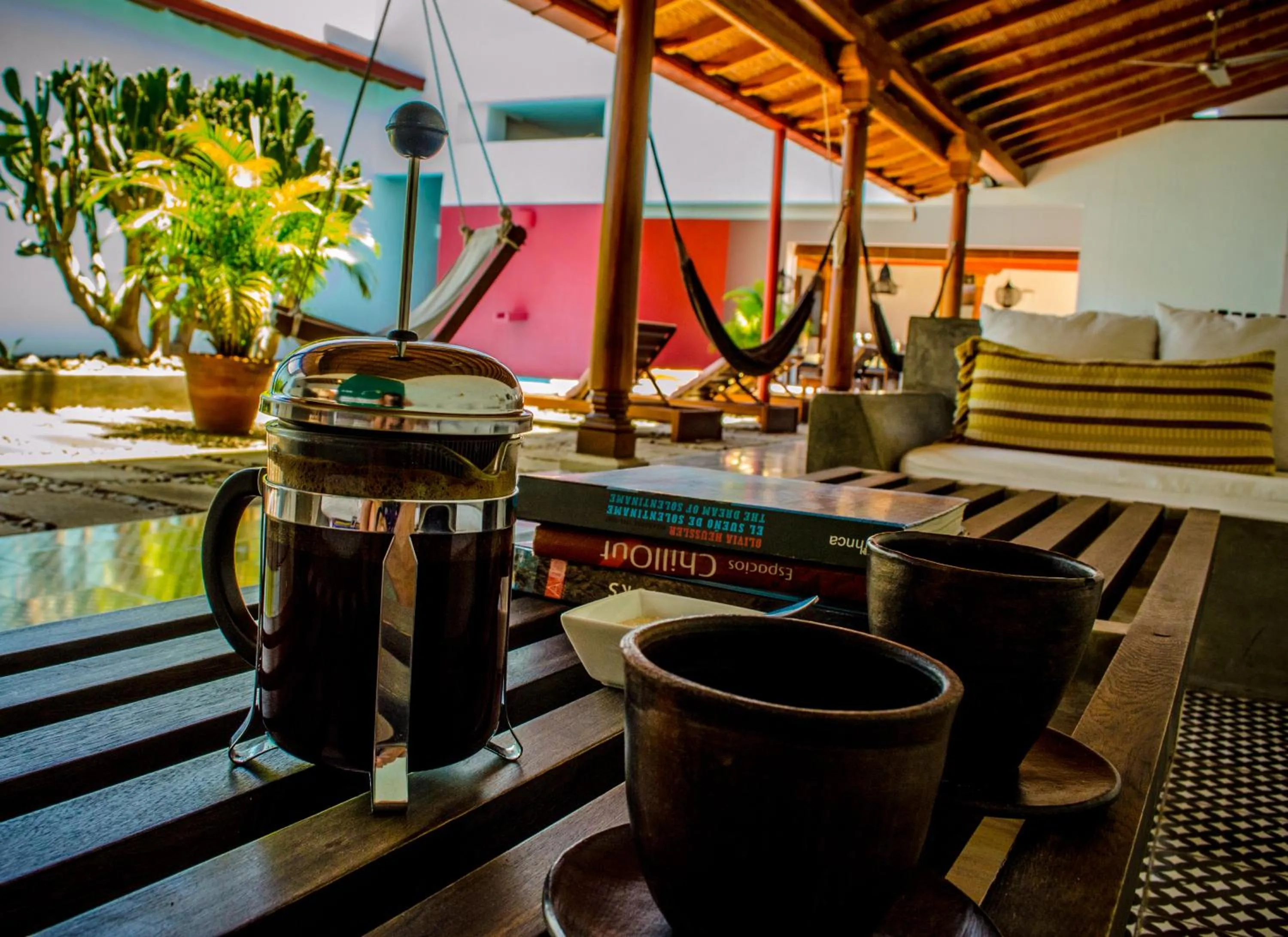 Balcony/Terrace in Los Patios Hotel Granada