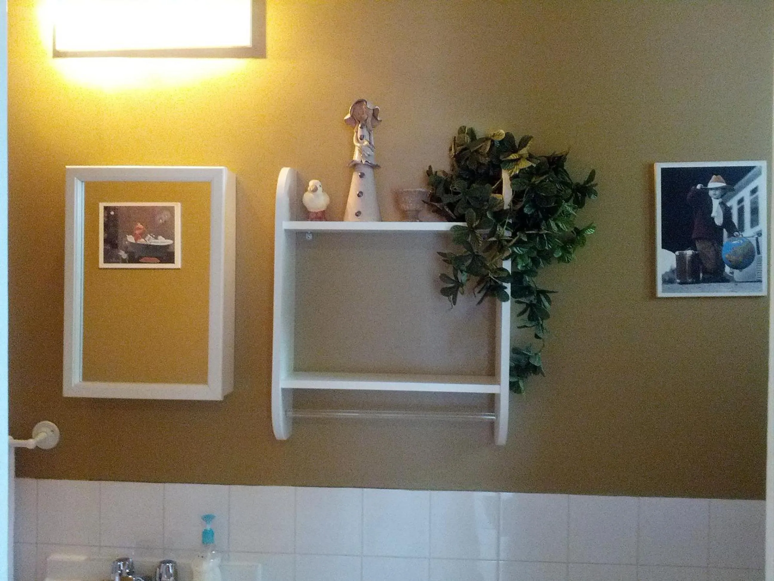 Bathroom in Motel Montgolfière JP