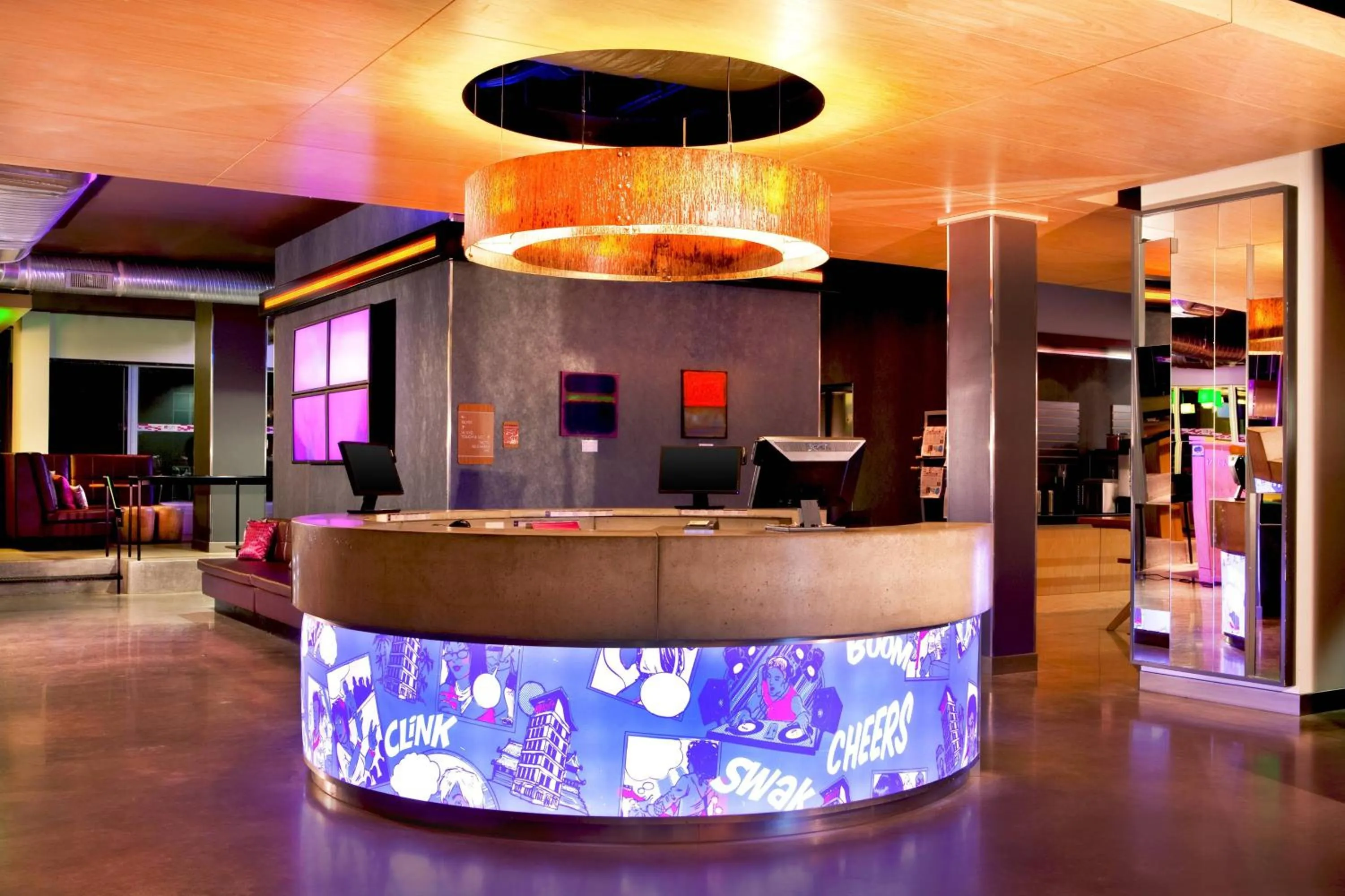 Lobby or reception in Aloft Richmond West Short Pump