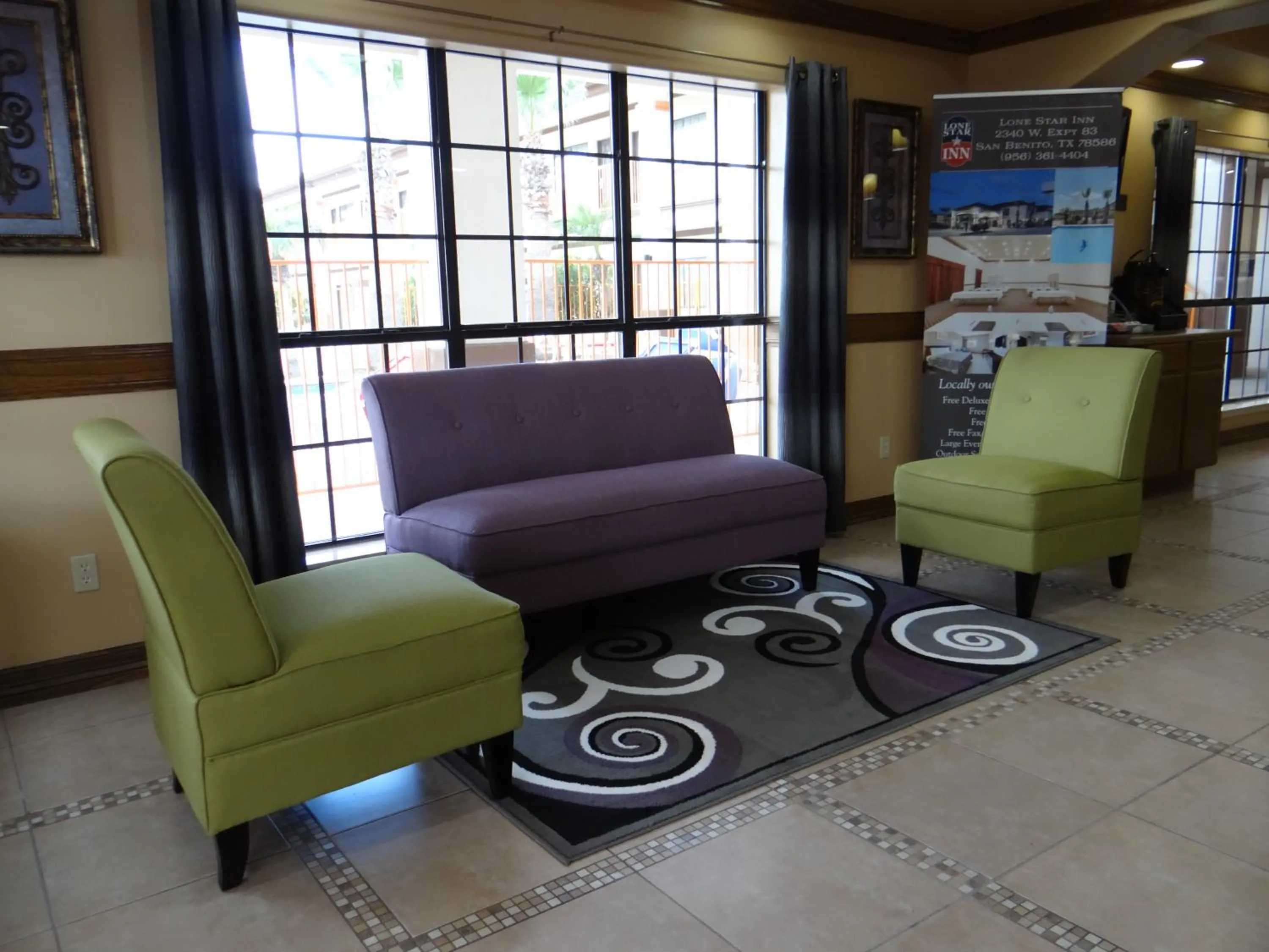 Lobby or reception in Lone Star Inn - San Benito Harlingen