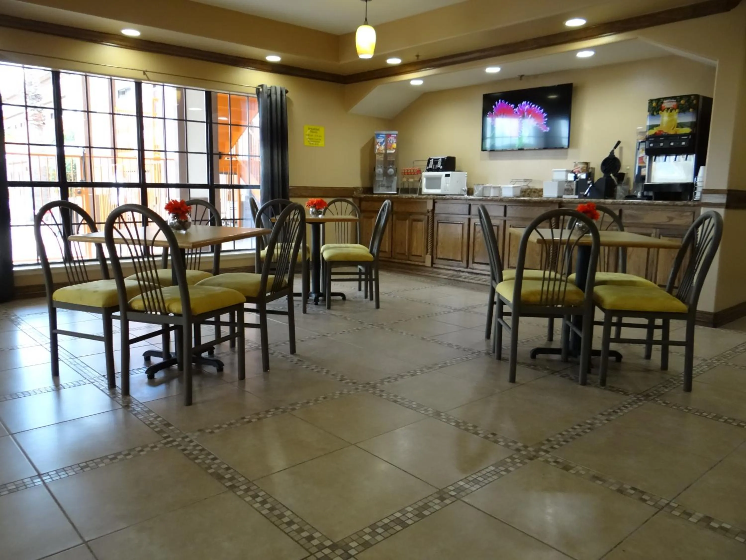 Continental breakfast in Lone Star Inn - San Benito Harlingen