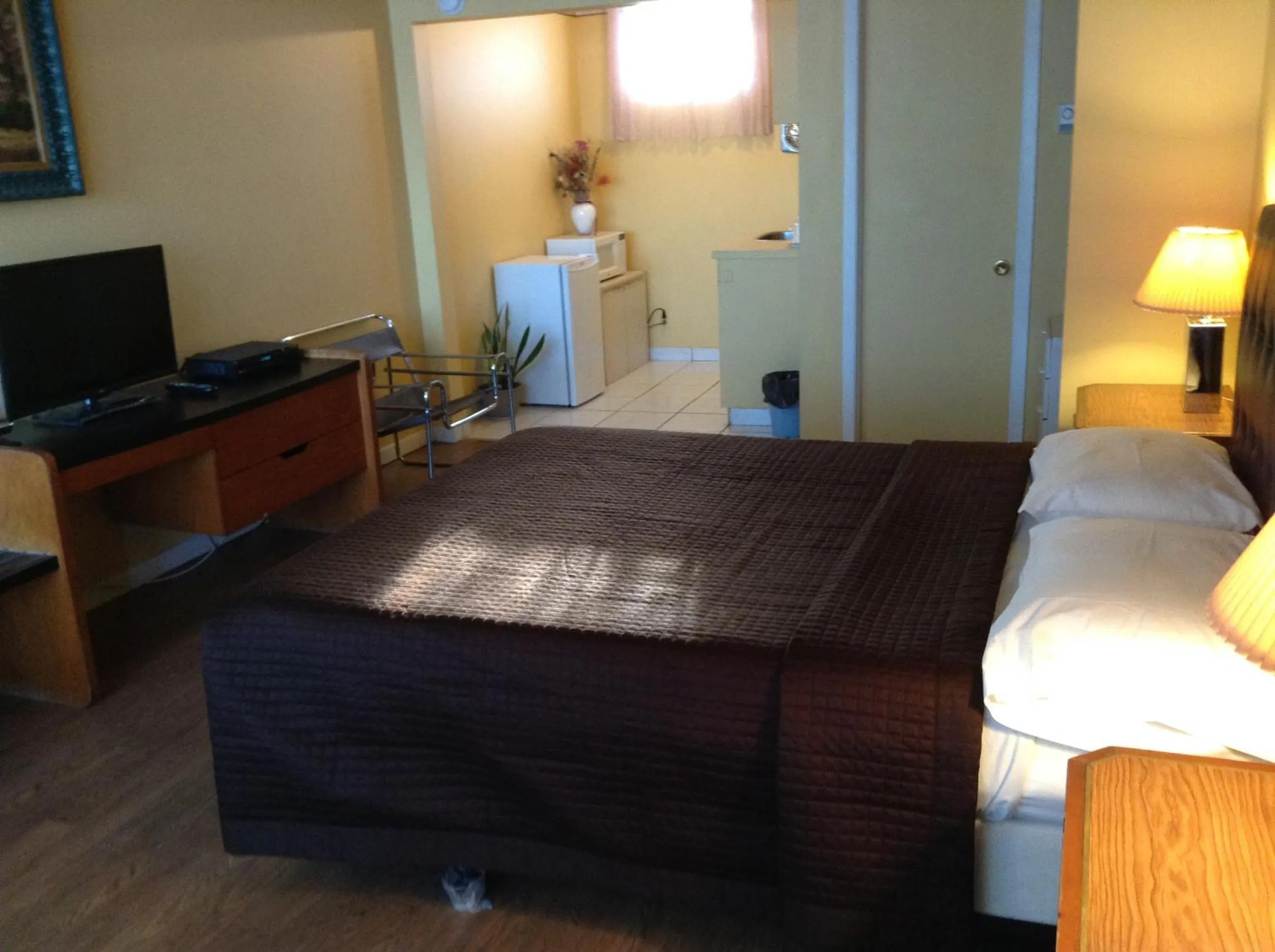 Bed in Motel Rive Du Lac