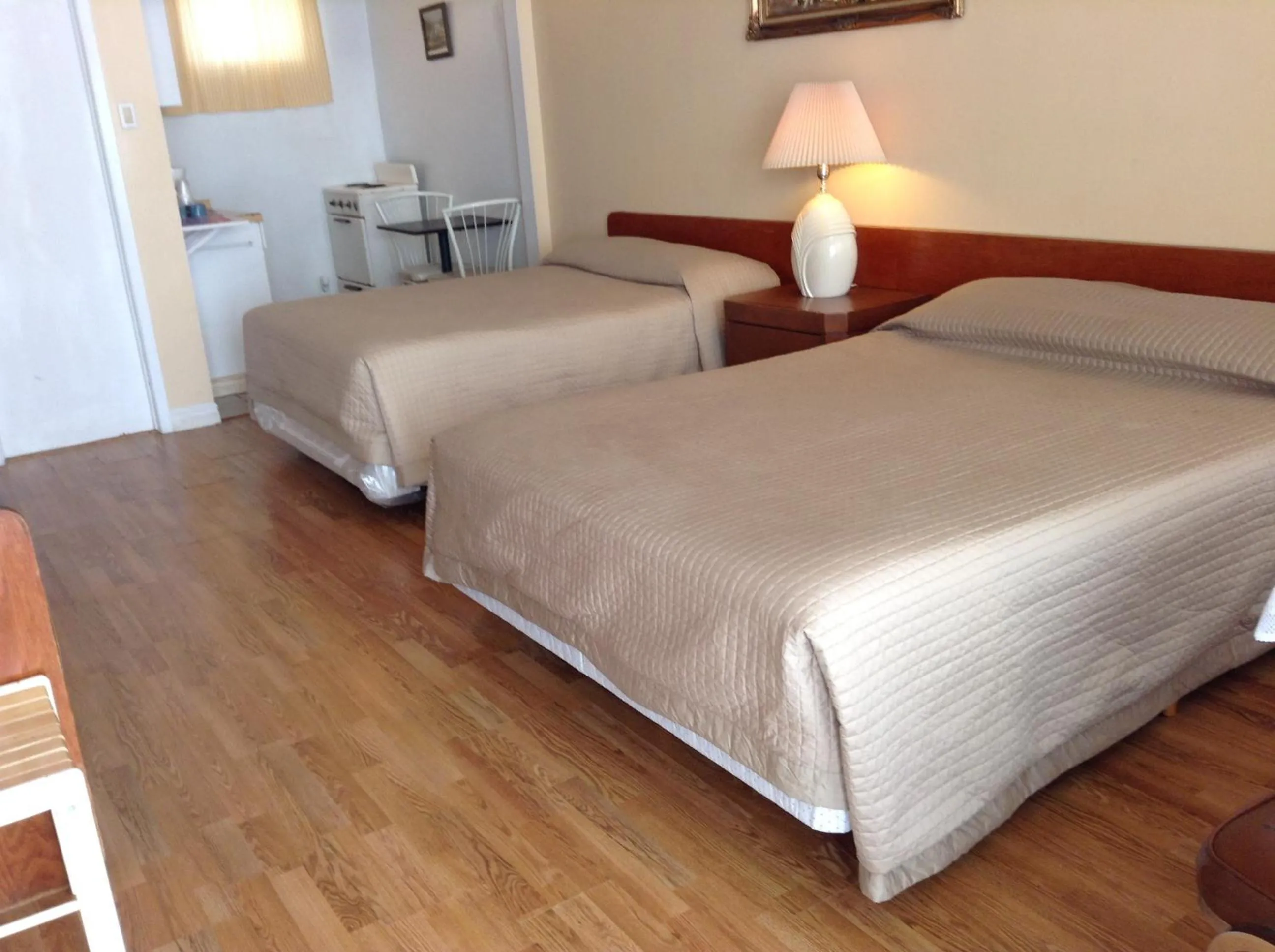 Bed in Motel Rive Du Lac