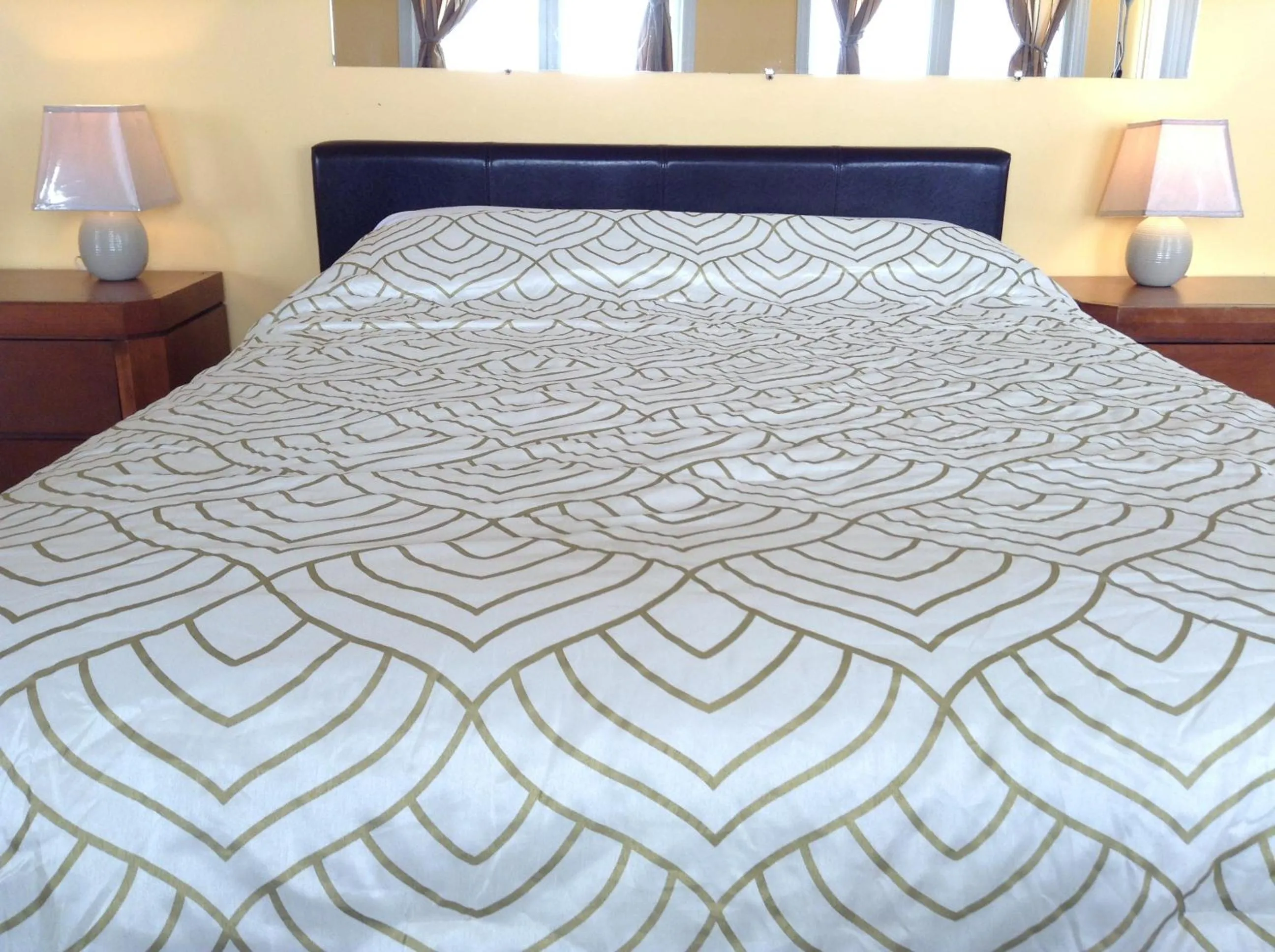 Bed in Motel Rive Du Lac