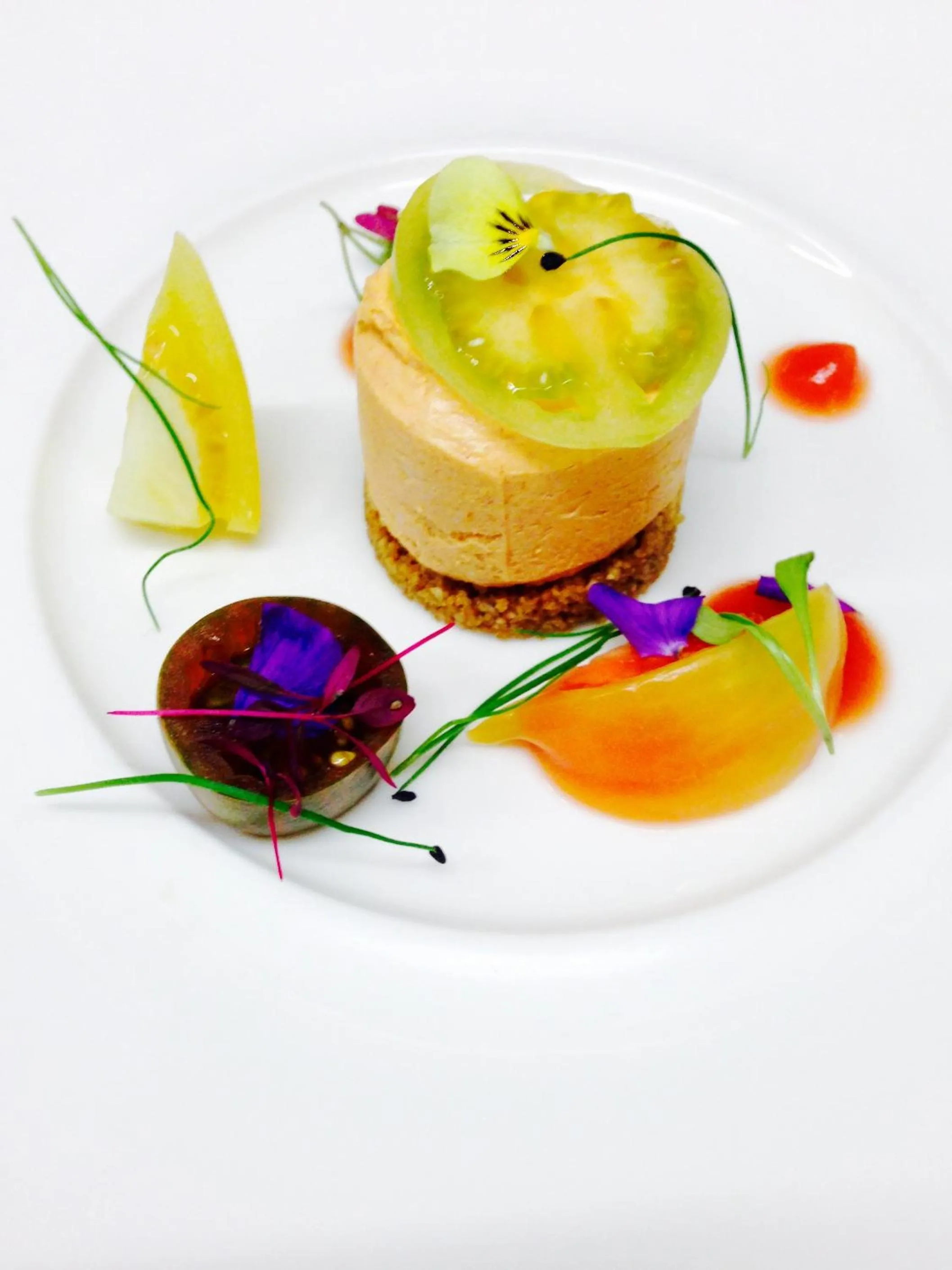 Food close-up in Glenskirlie Castle Hotel