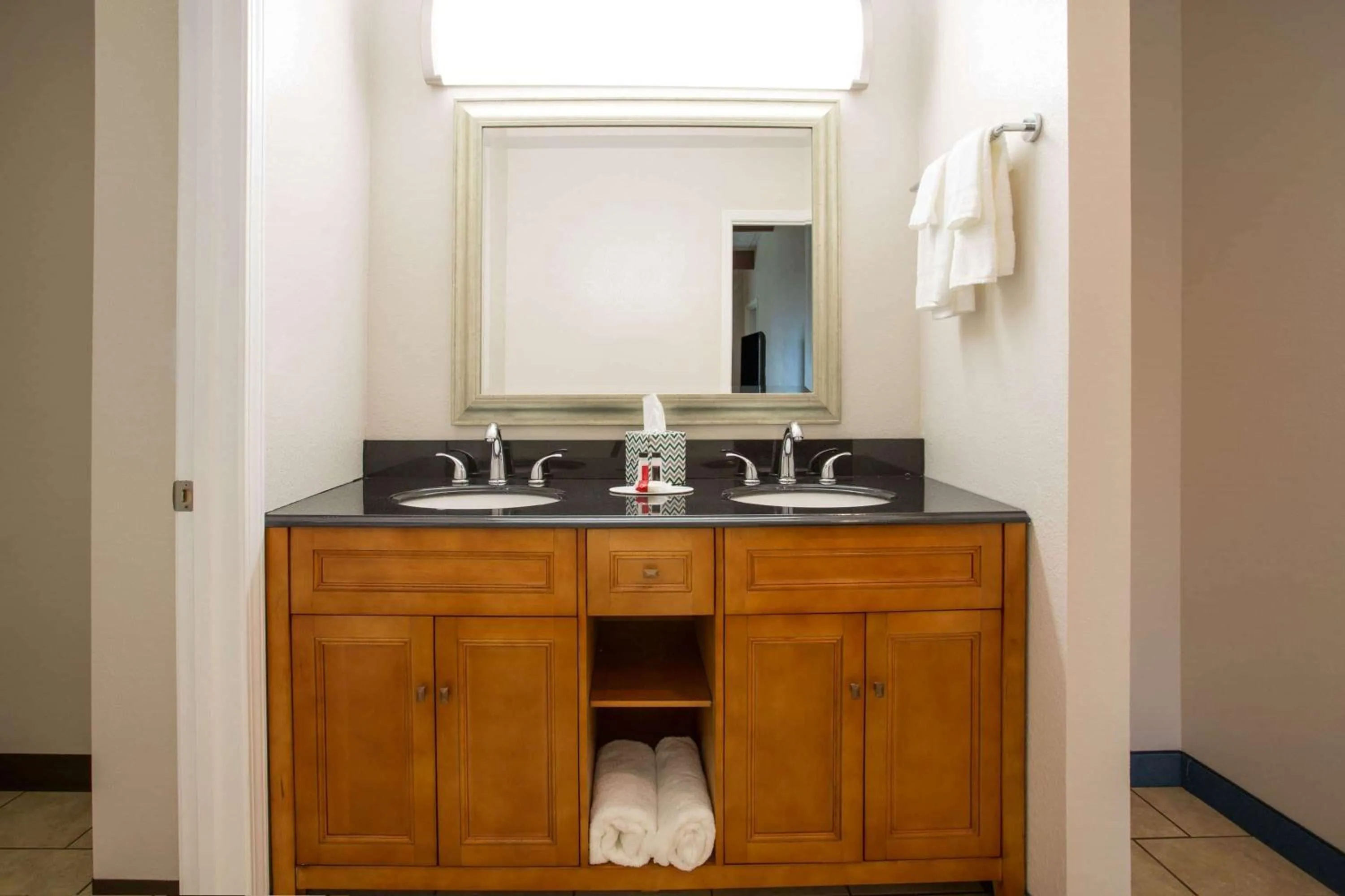 Bathroom in Travelodge by Wyndham Wytheville