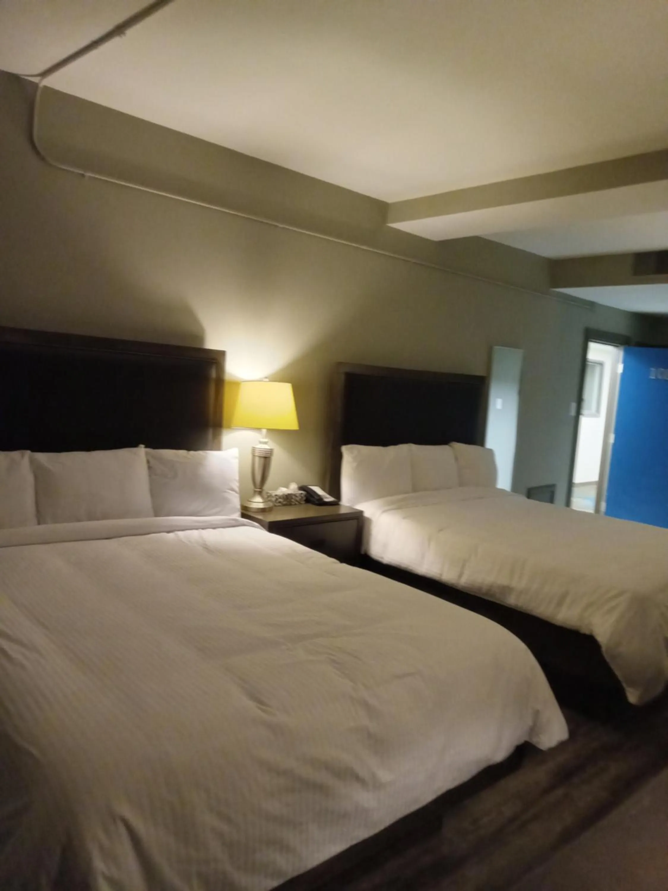 Bed in Park Lane Motor Hotel Medicine Hat