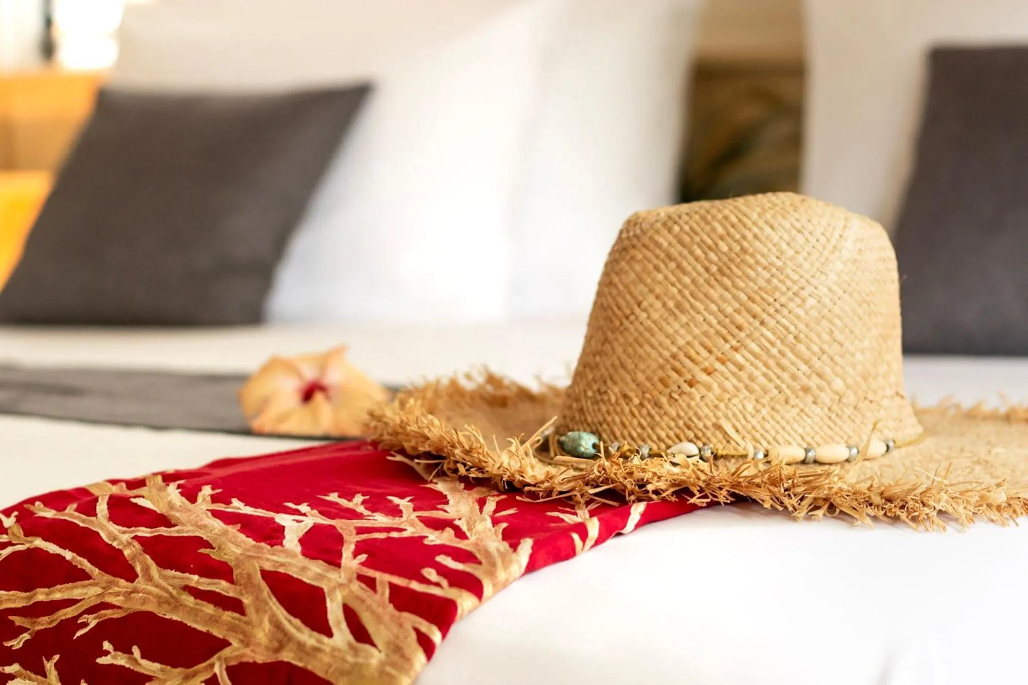 Photo of the whole room, Bed in Opoa Beach Hotel