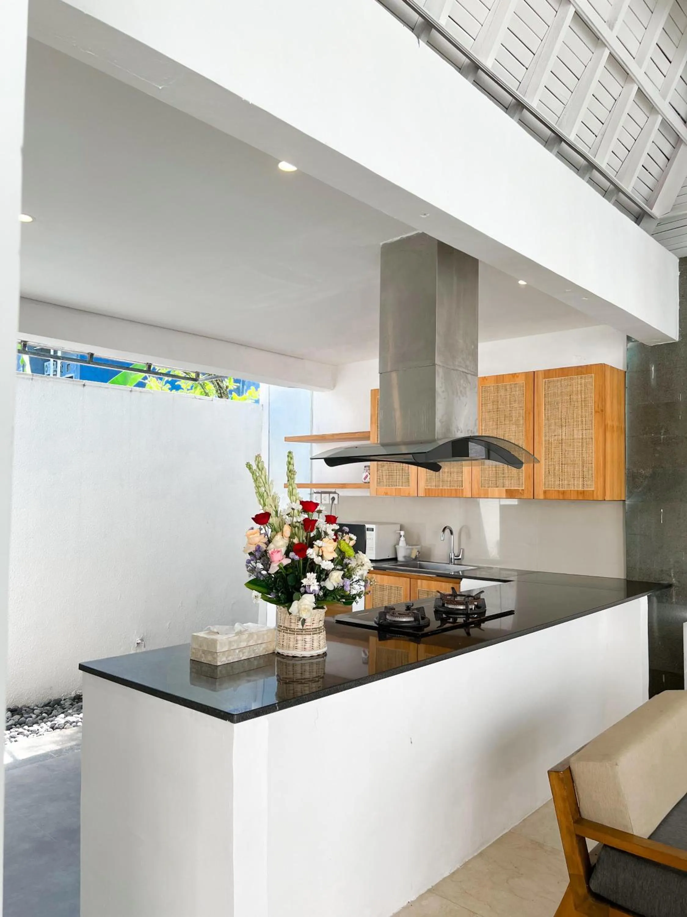 Kitchen or kitchenette in Apple Villas & Apartments