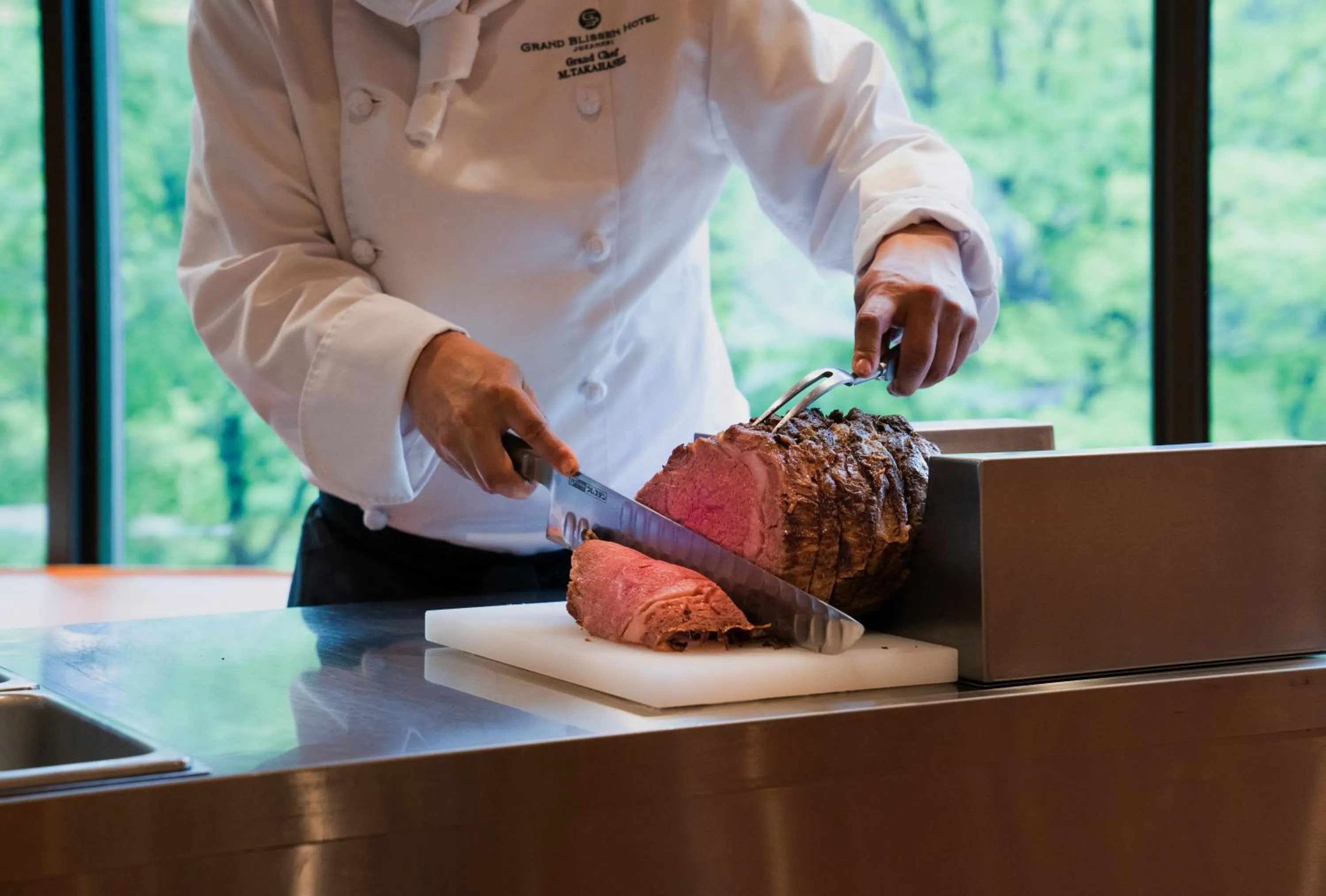 Dinner in Grand Blissen Hotel Jozankei