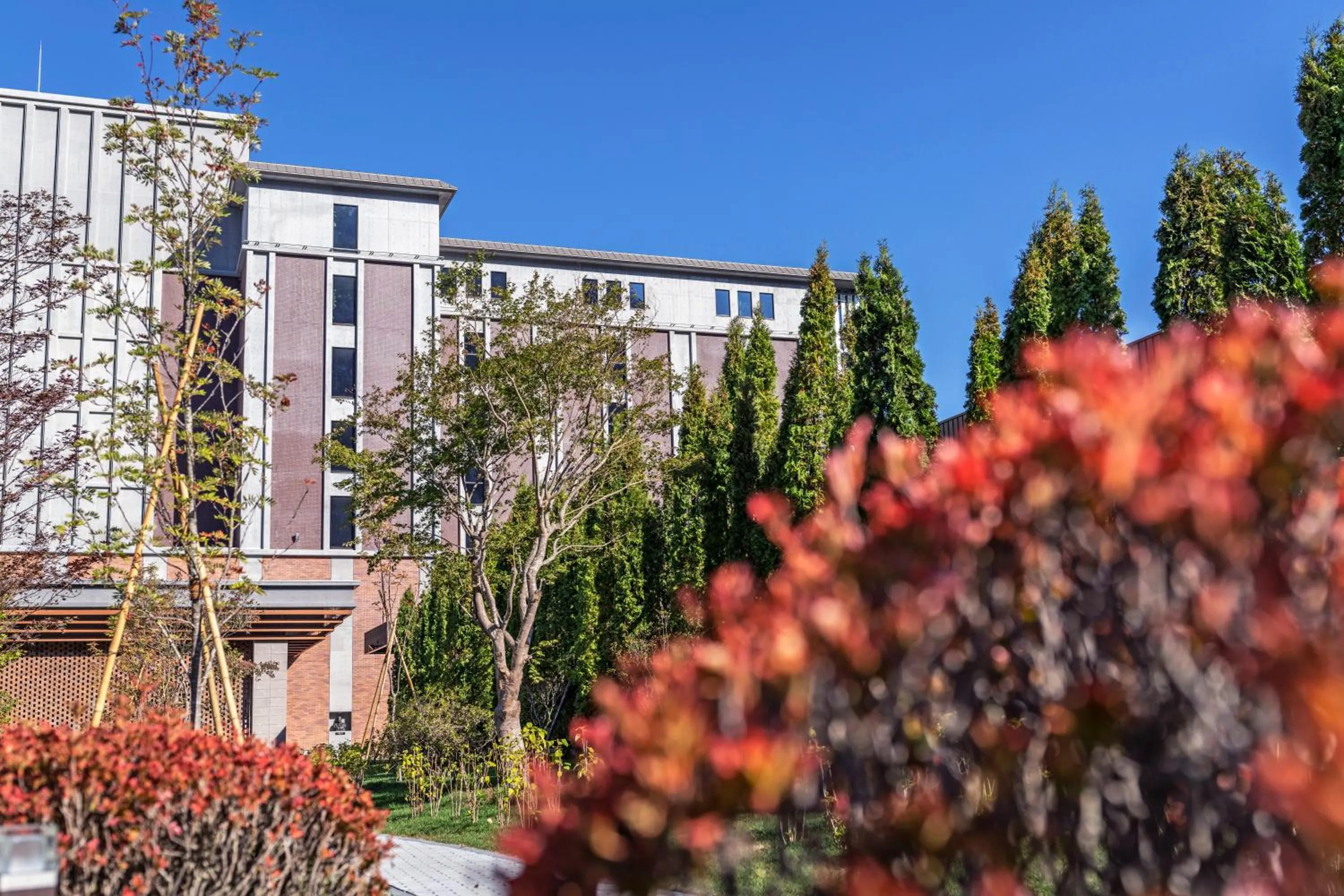 Garden in Grand Blissen Hotel Jozankei