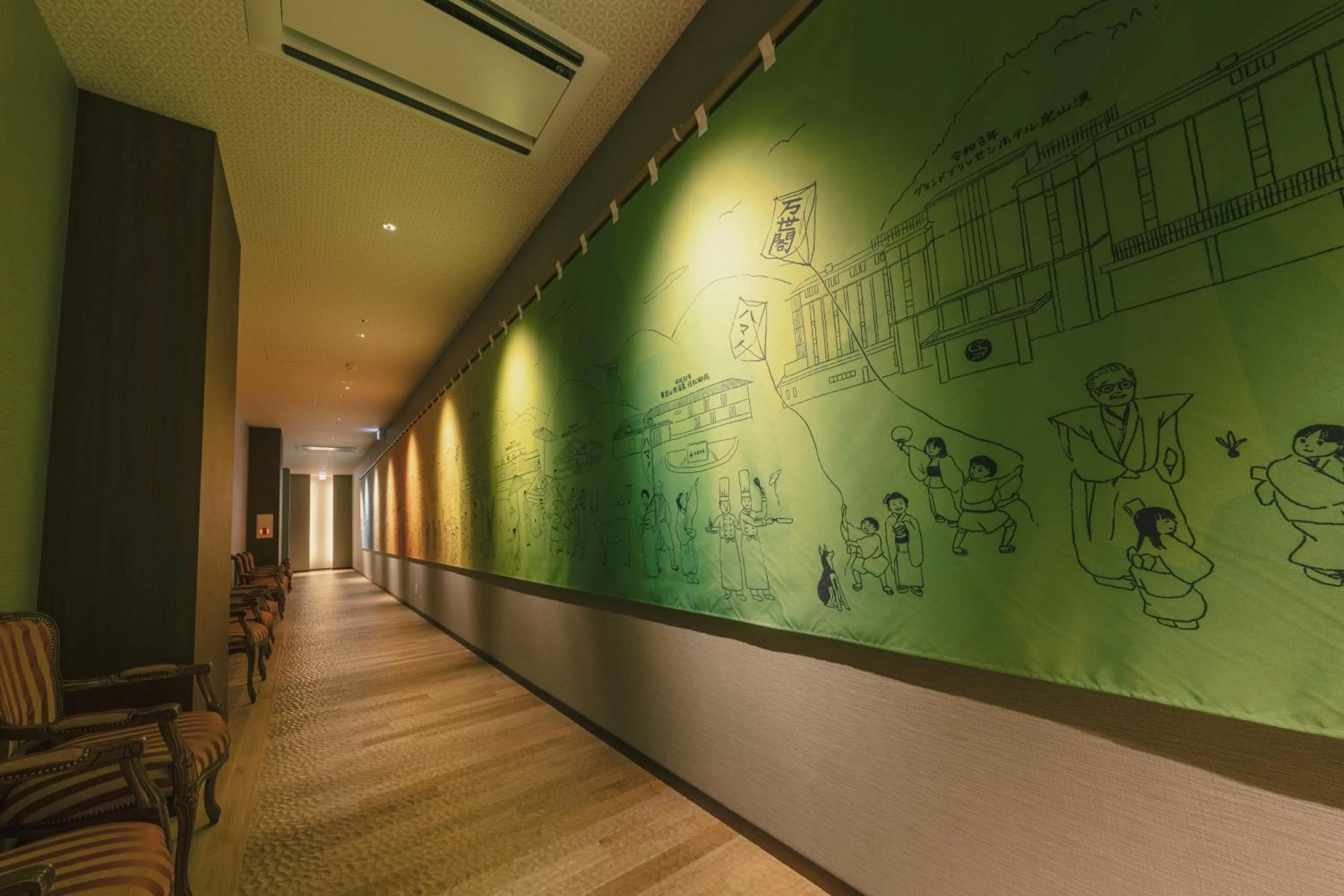 Area and facilities in Grand Blissen Hotel Jozankei