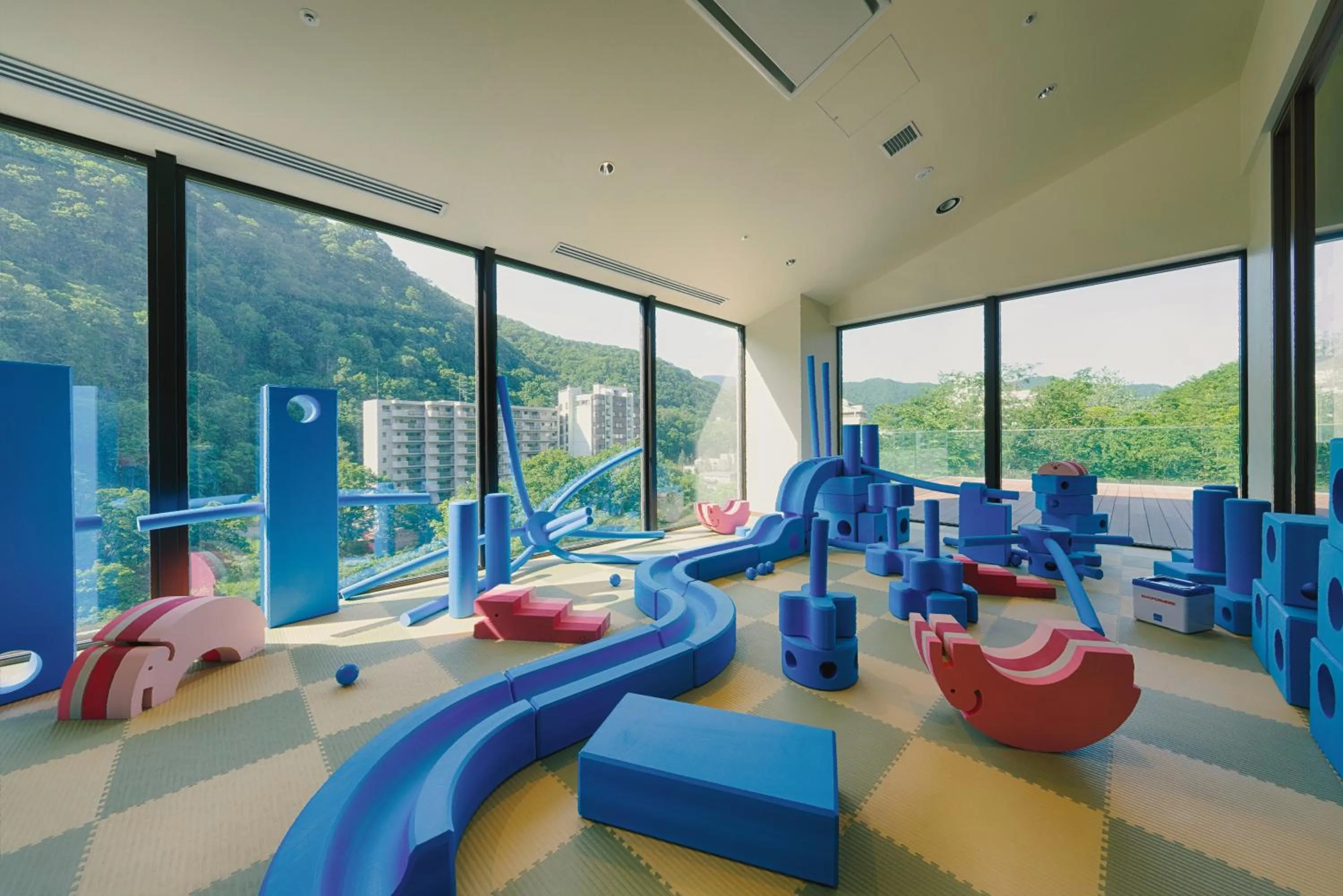 Children play ground in Grand Blissen Hotel Jozankei
