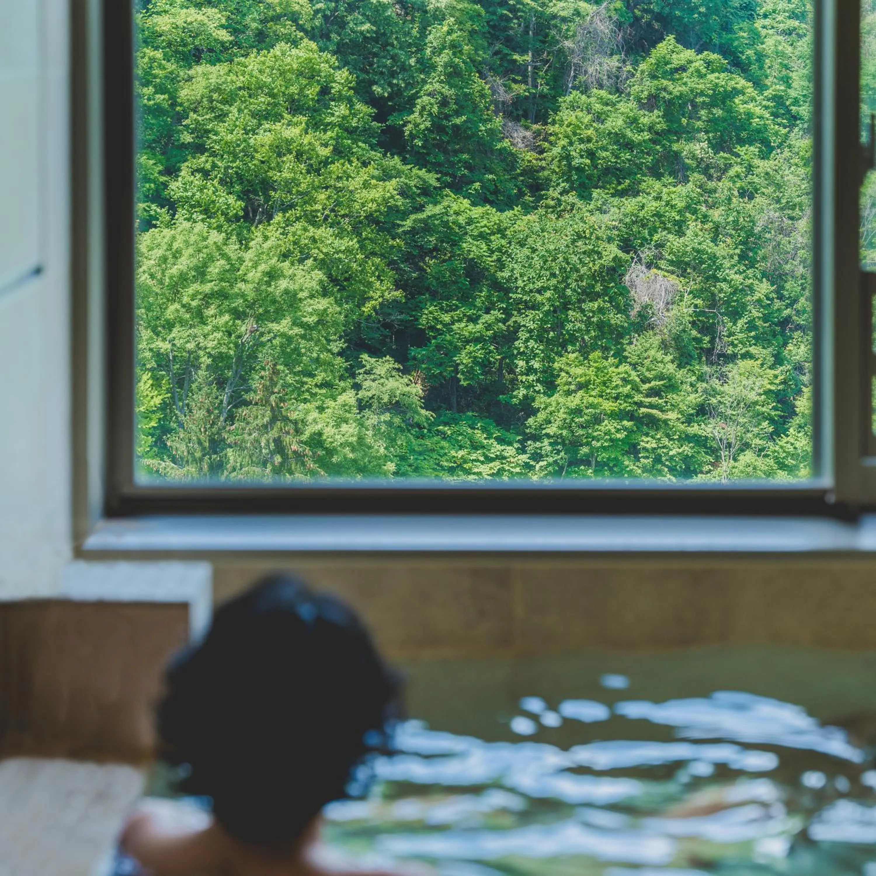 Hot Spring Bath in Grand Blissen Hotel Jozankei