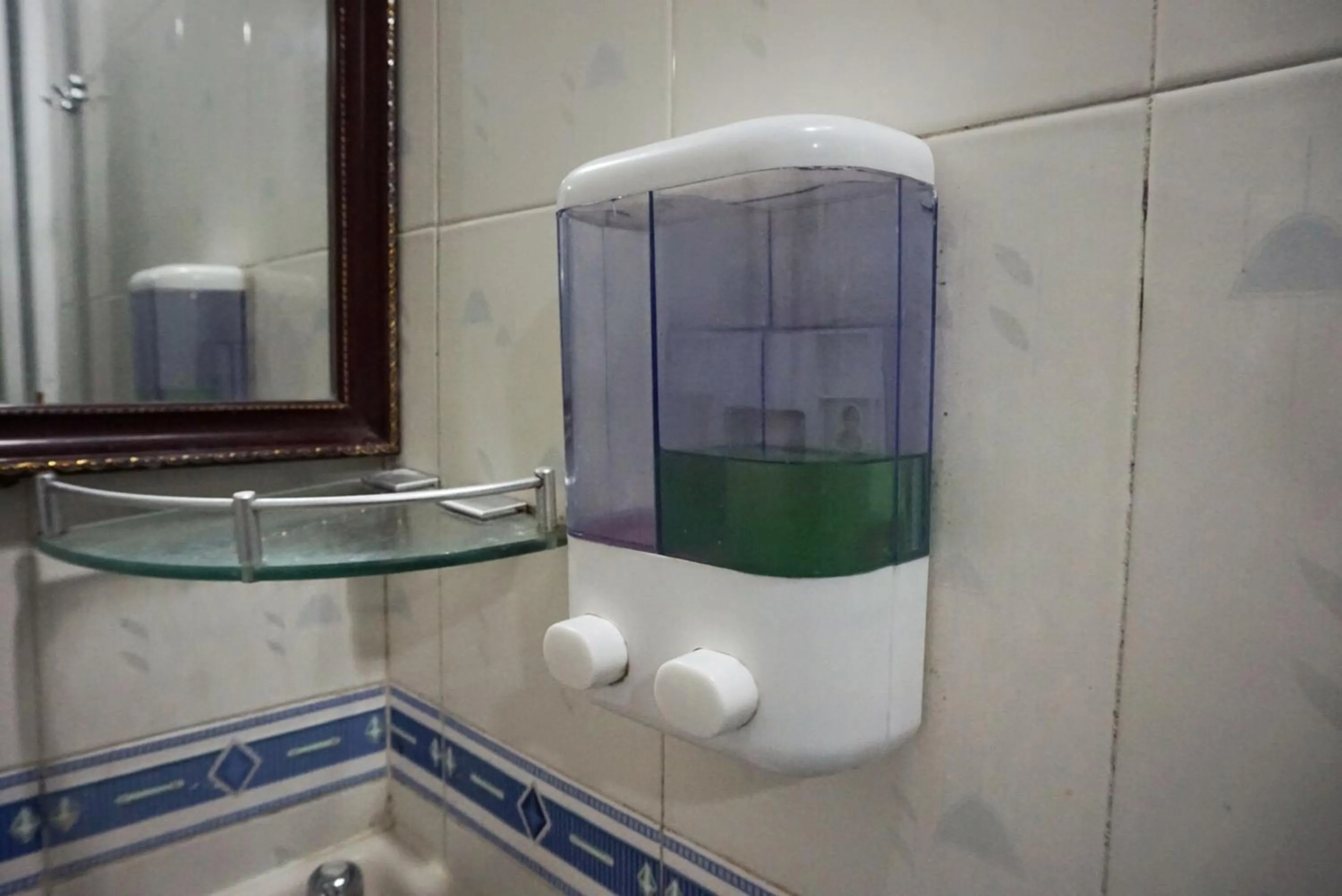 Decorative detail in City Guest House