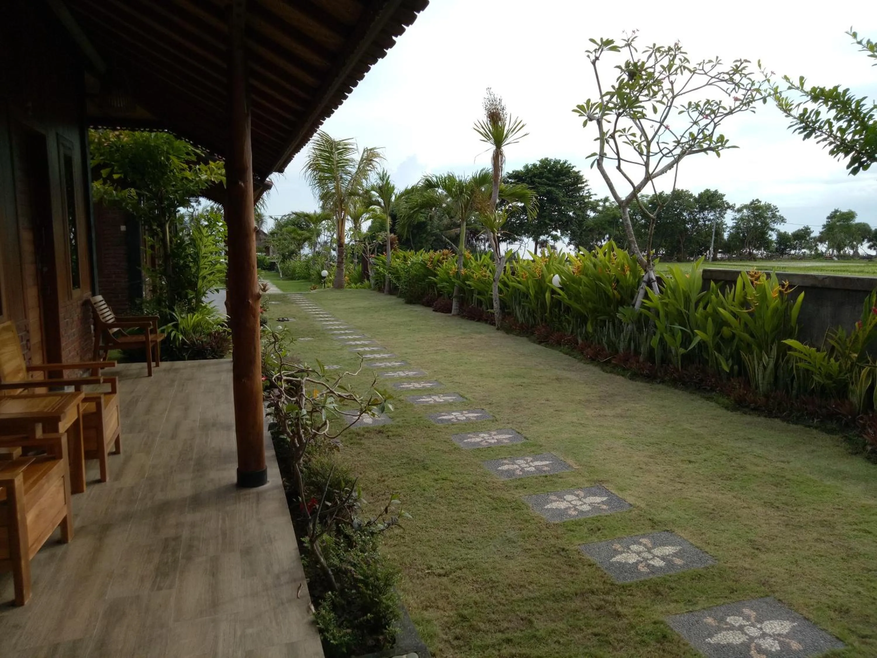 Garden in Emir Surfcamp