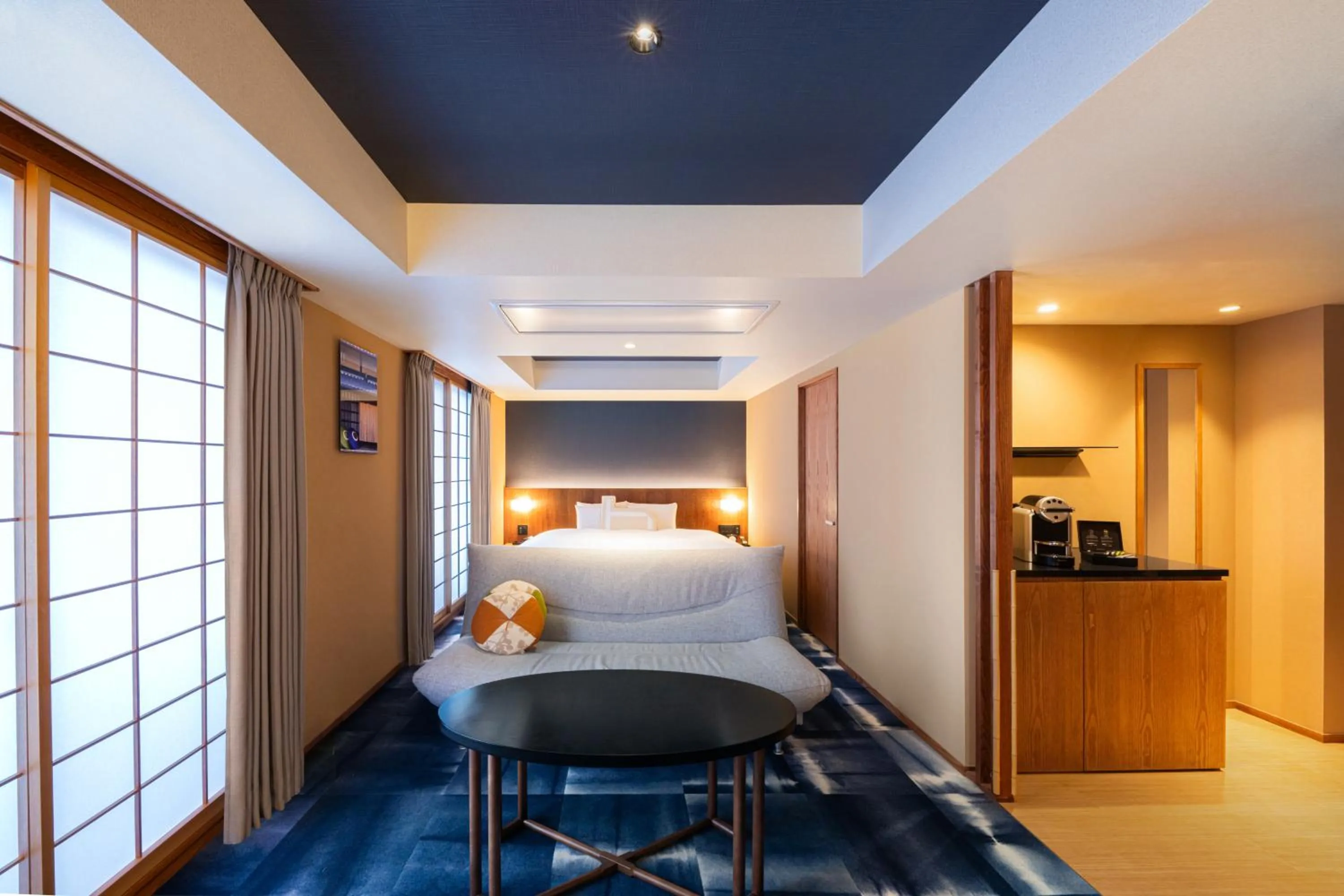 Bed in Homm Stay Nagi Arashiyama Kyoto By Banyan Group