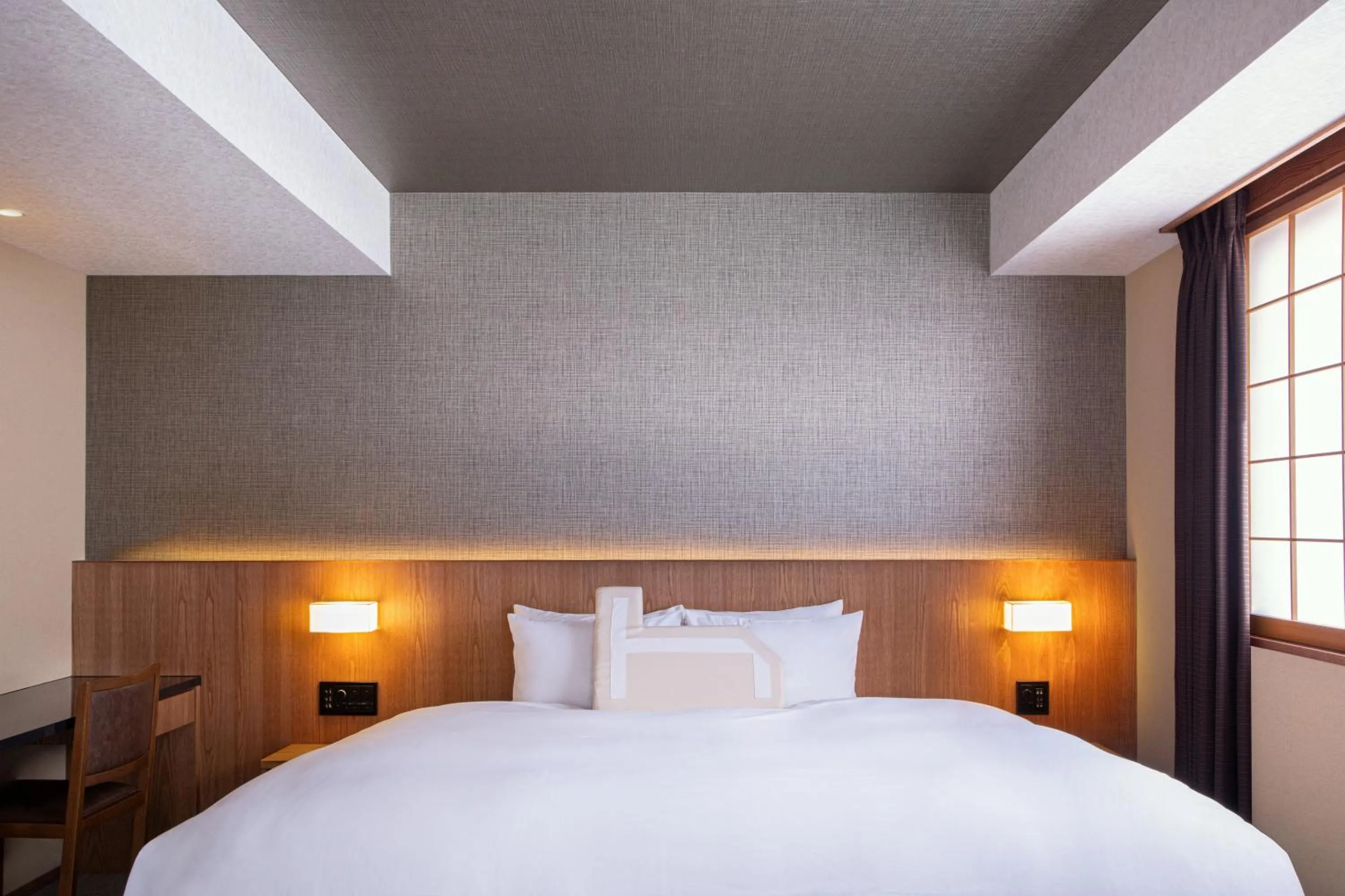 Bed in Homm Stay Nagi Arashiyama Kyoto By Banyan Group