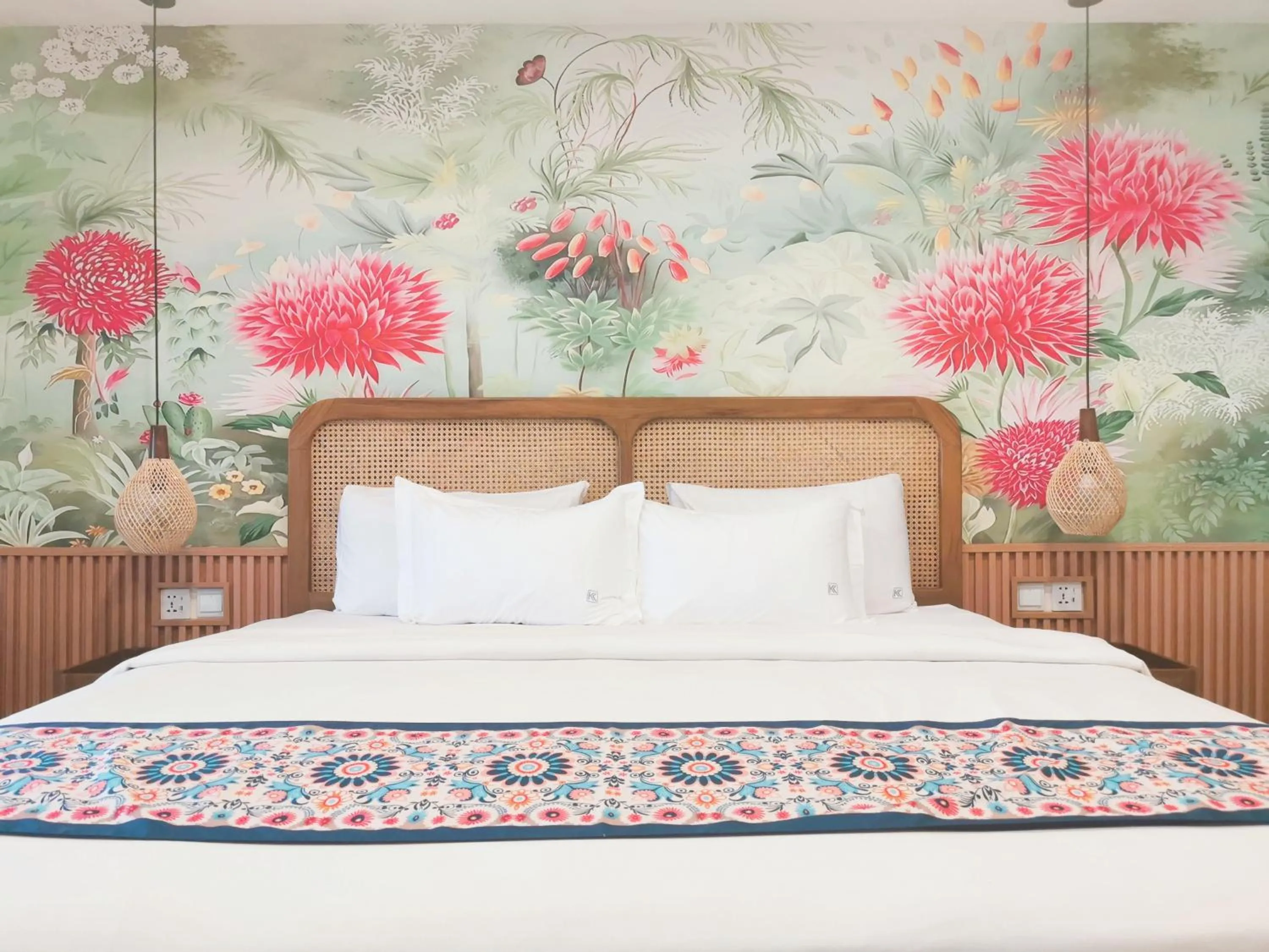 Bed in Kumpul Kumpul Villa Seminyak - CHSE Certified