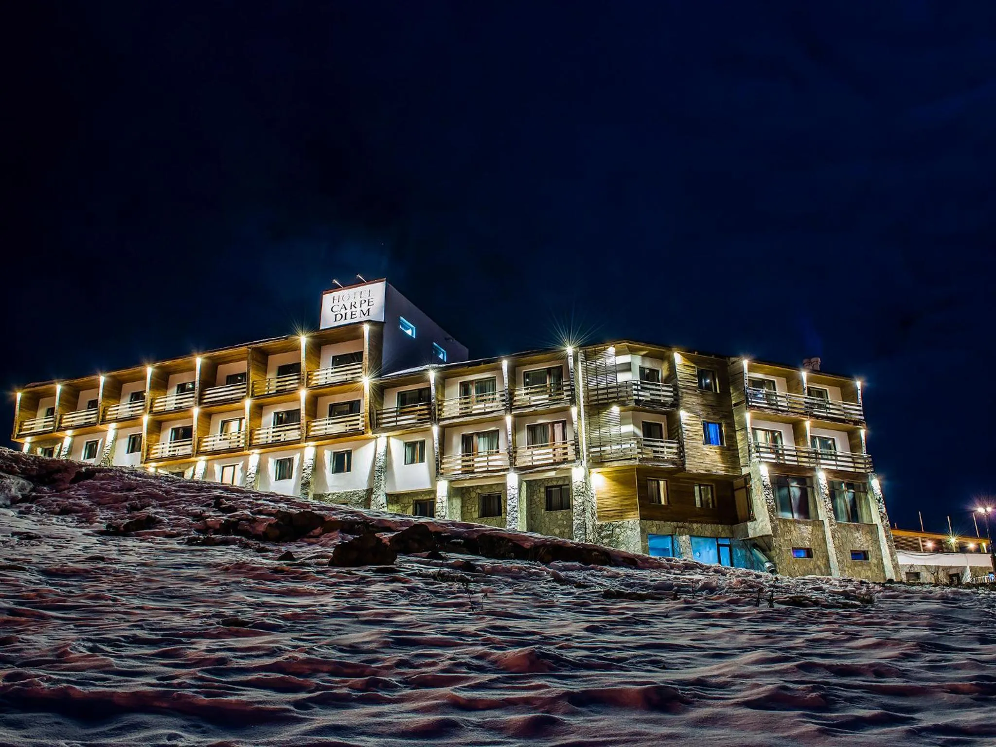 Facade/entrance in Hotel Carpe Diem Gudauri