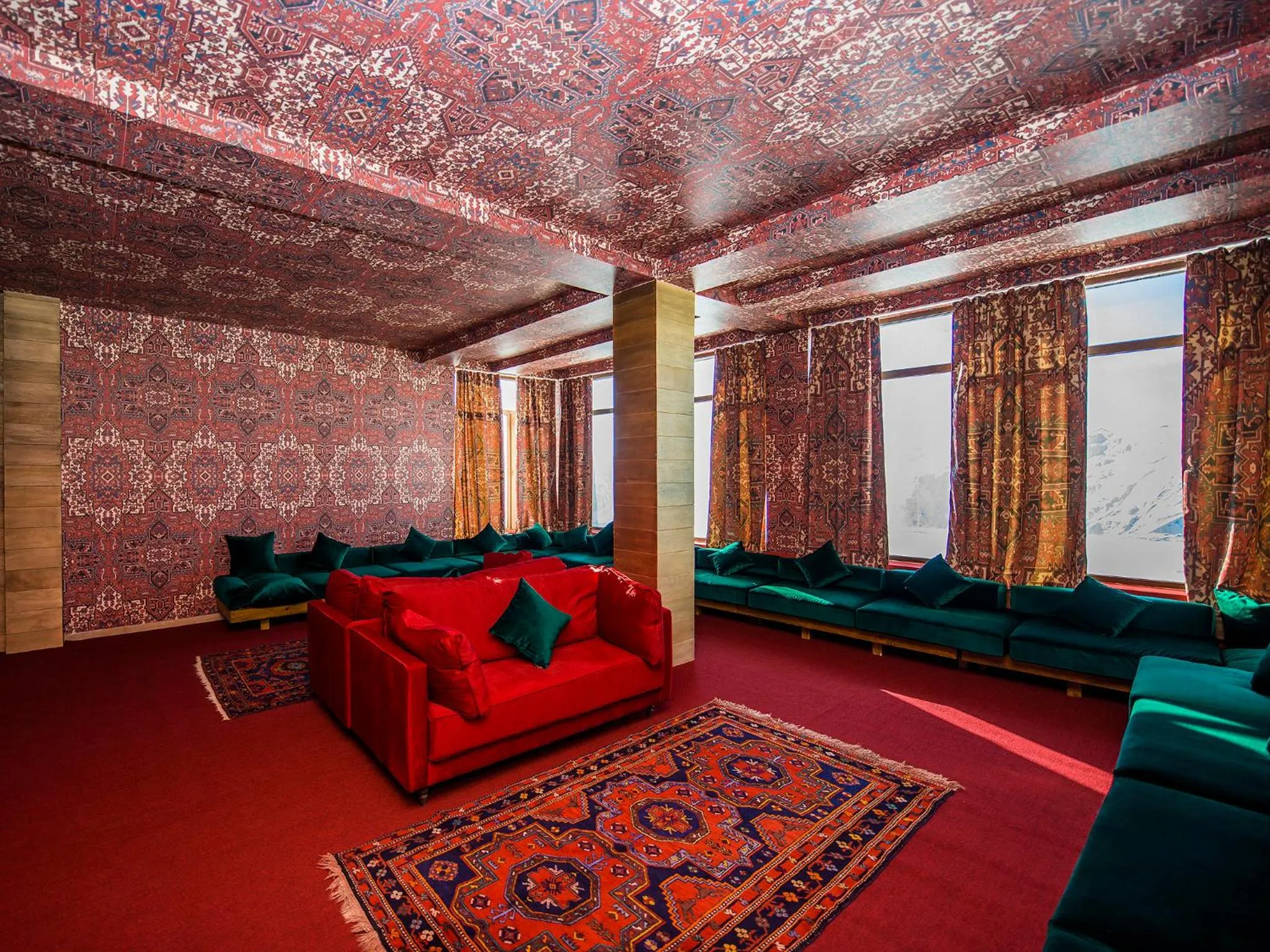 Lobby or reception in Hotel Carpe Diem Gudauri