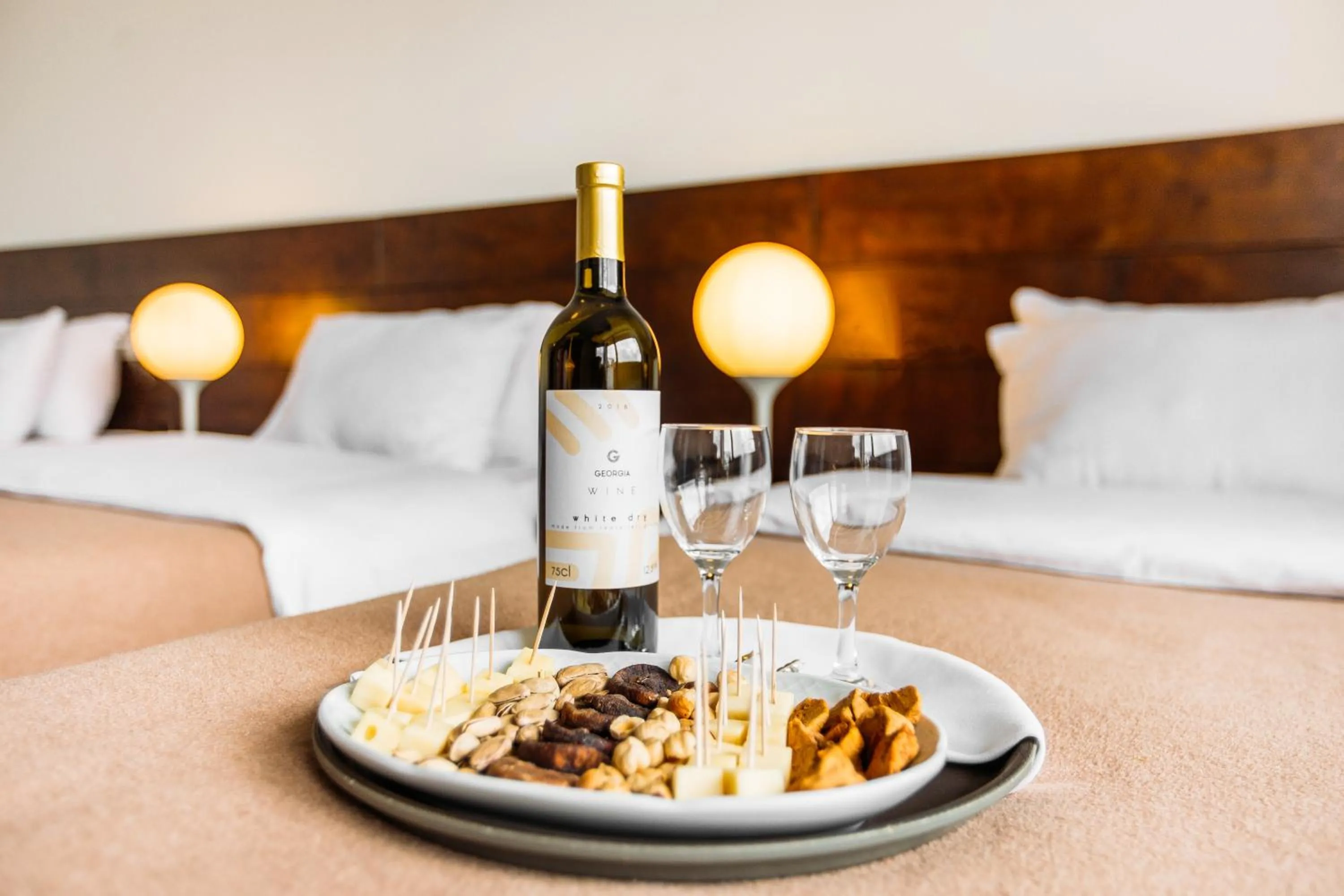 Food close-up, Bed in Hotel Carpe Diem Gudauri