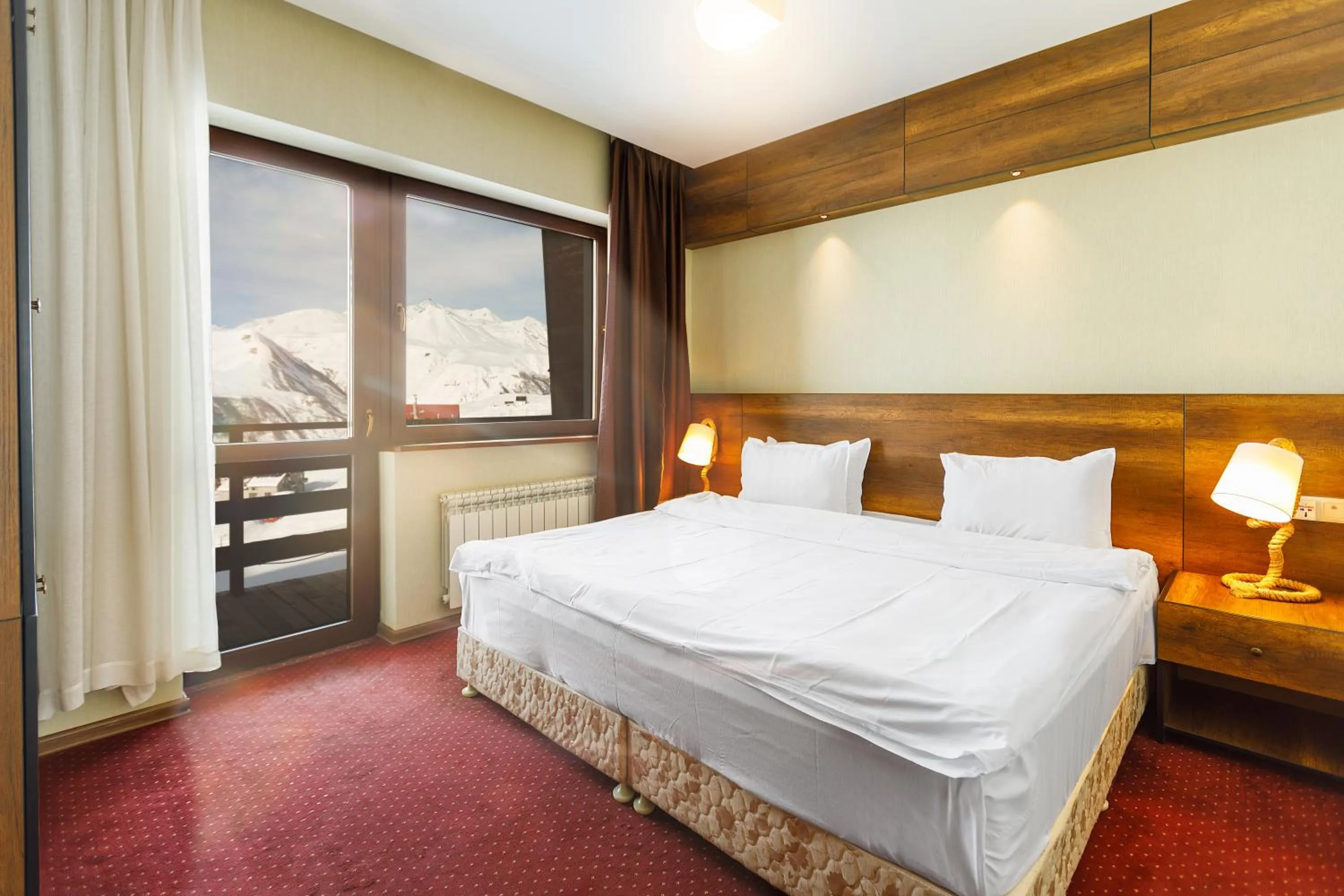 Bedroom, Bed in Hotel Carpe Diem Gudauri