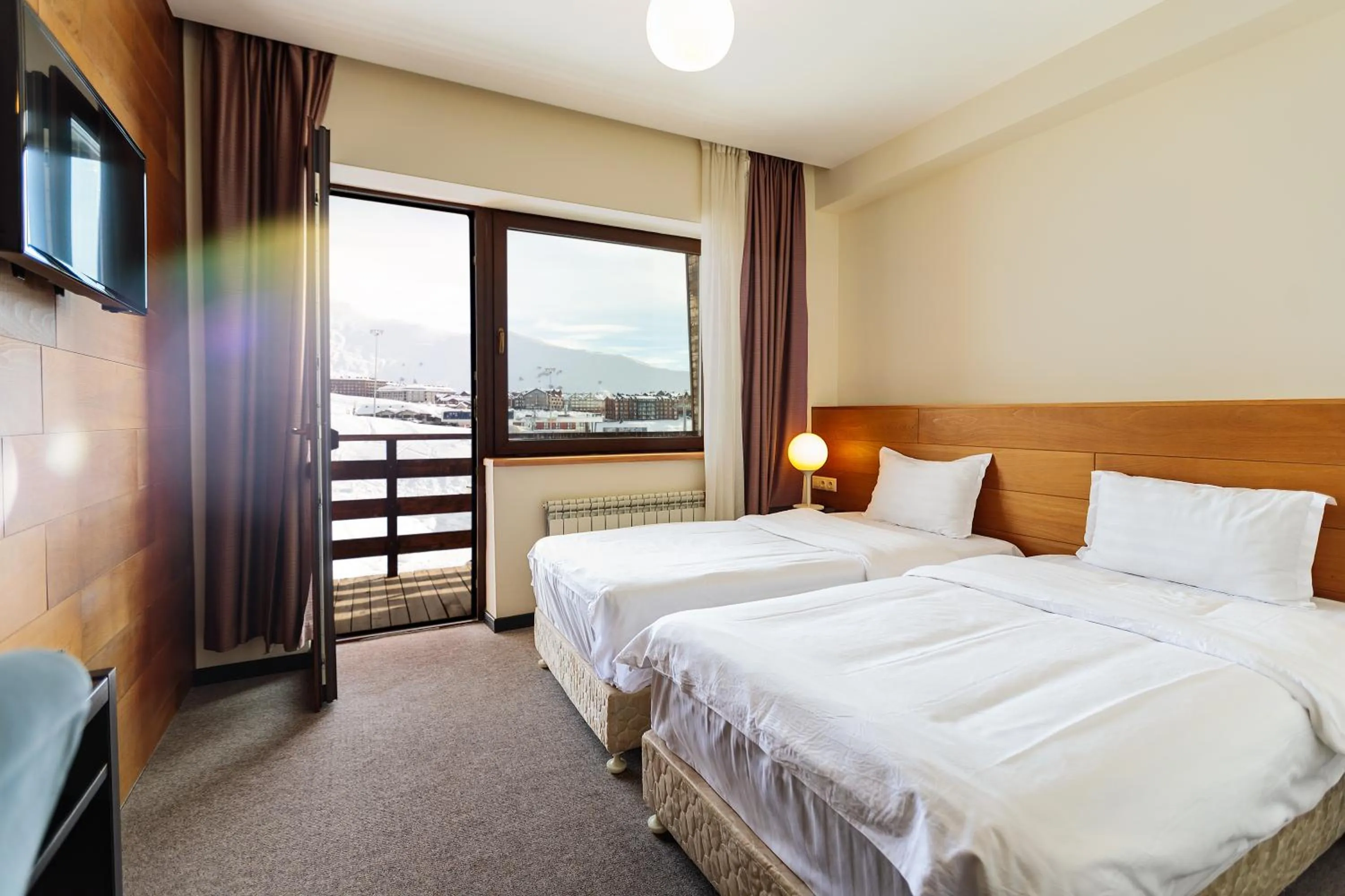 Bedroom, Bed in Hotel Carpe Diem Gudauri