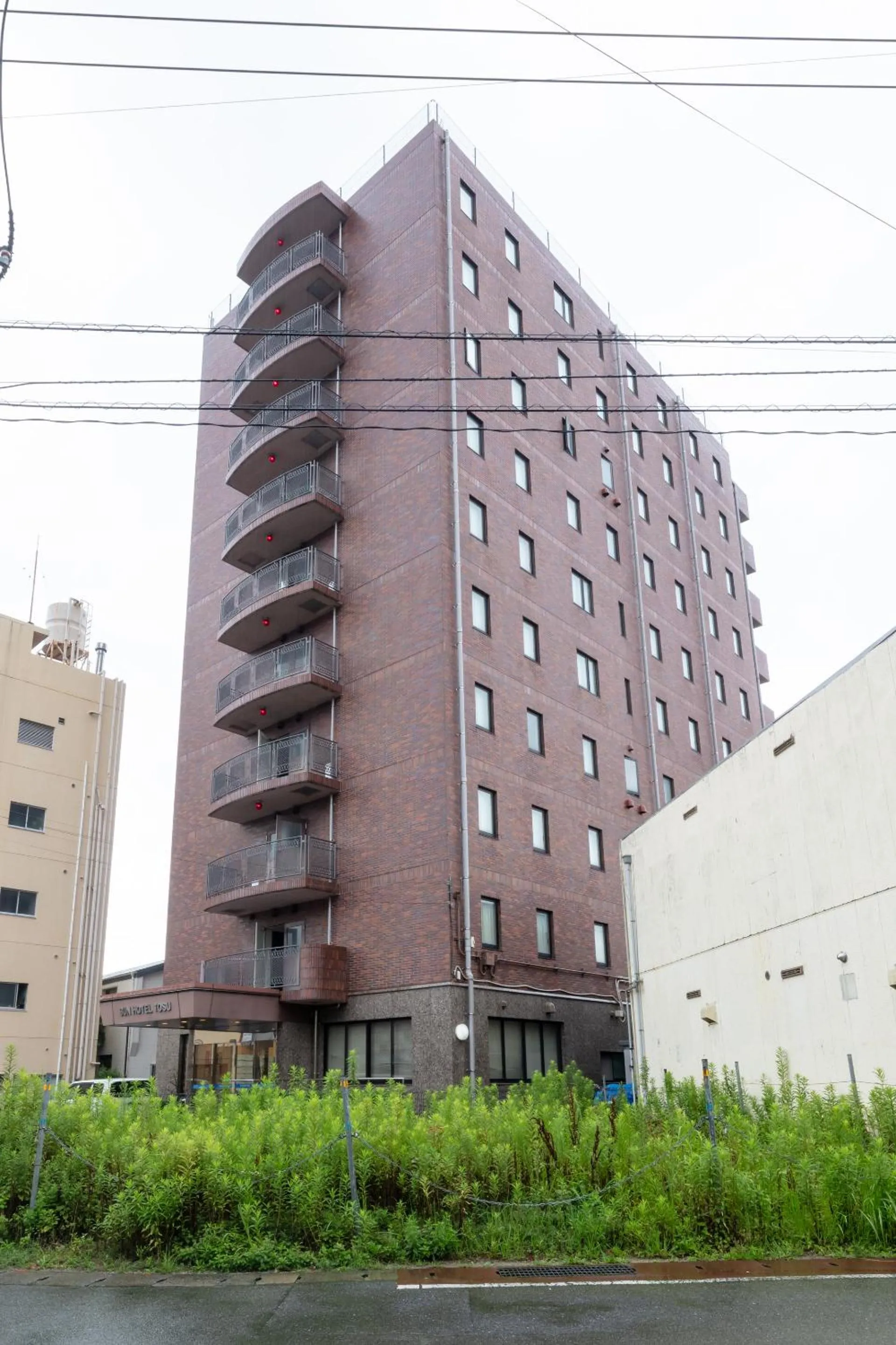 Facade/entrance in Sun Hotel Tosu Saga