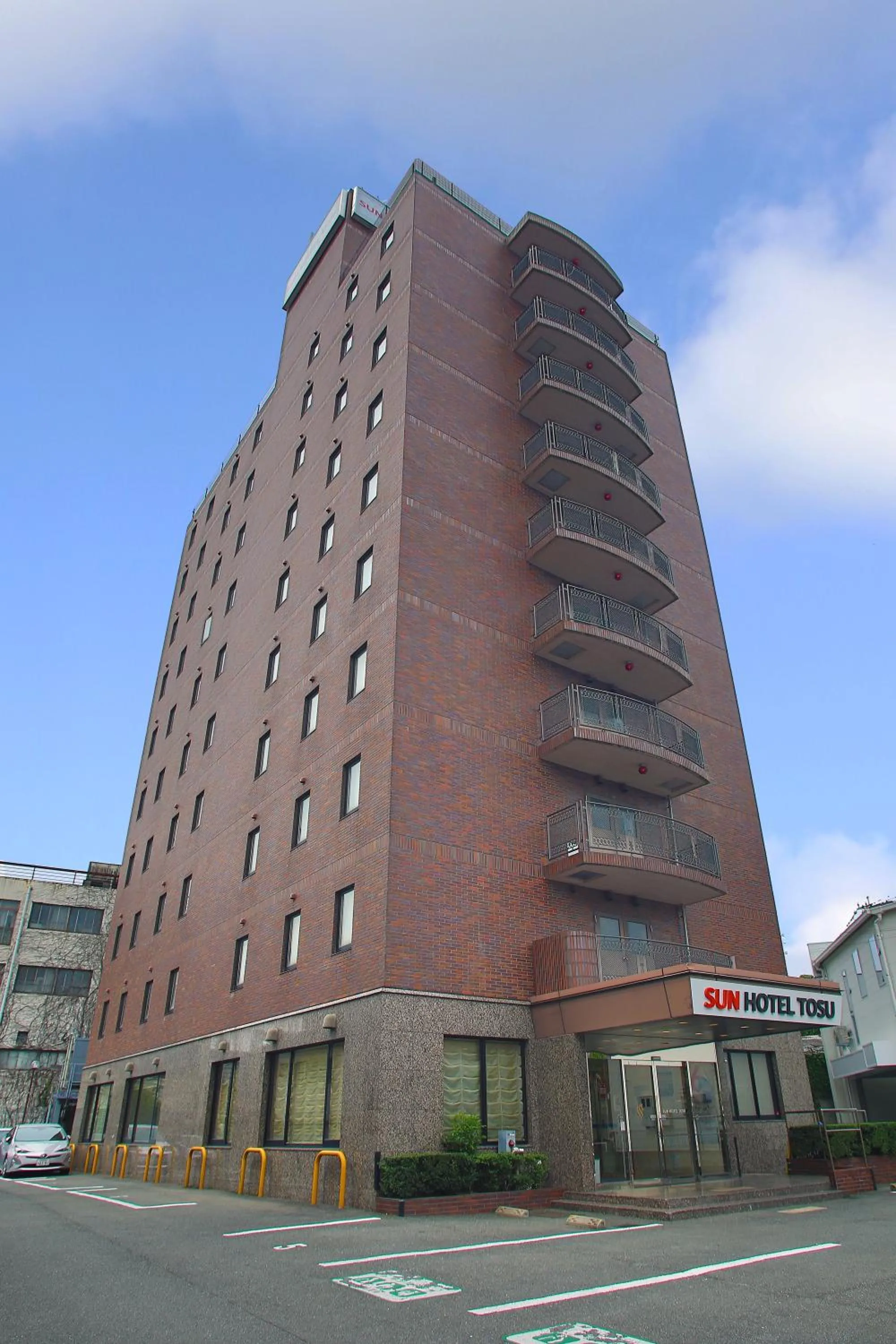 Property building in Sun Hotel Tosu Saga