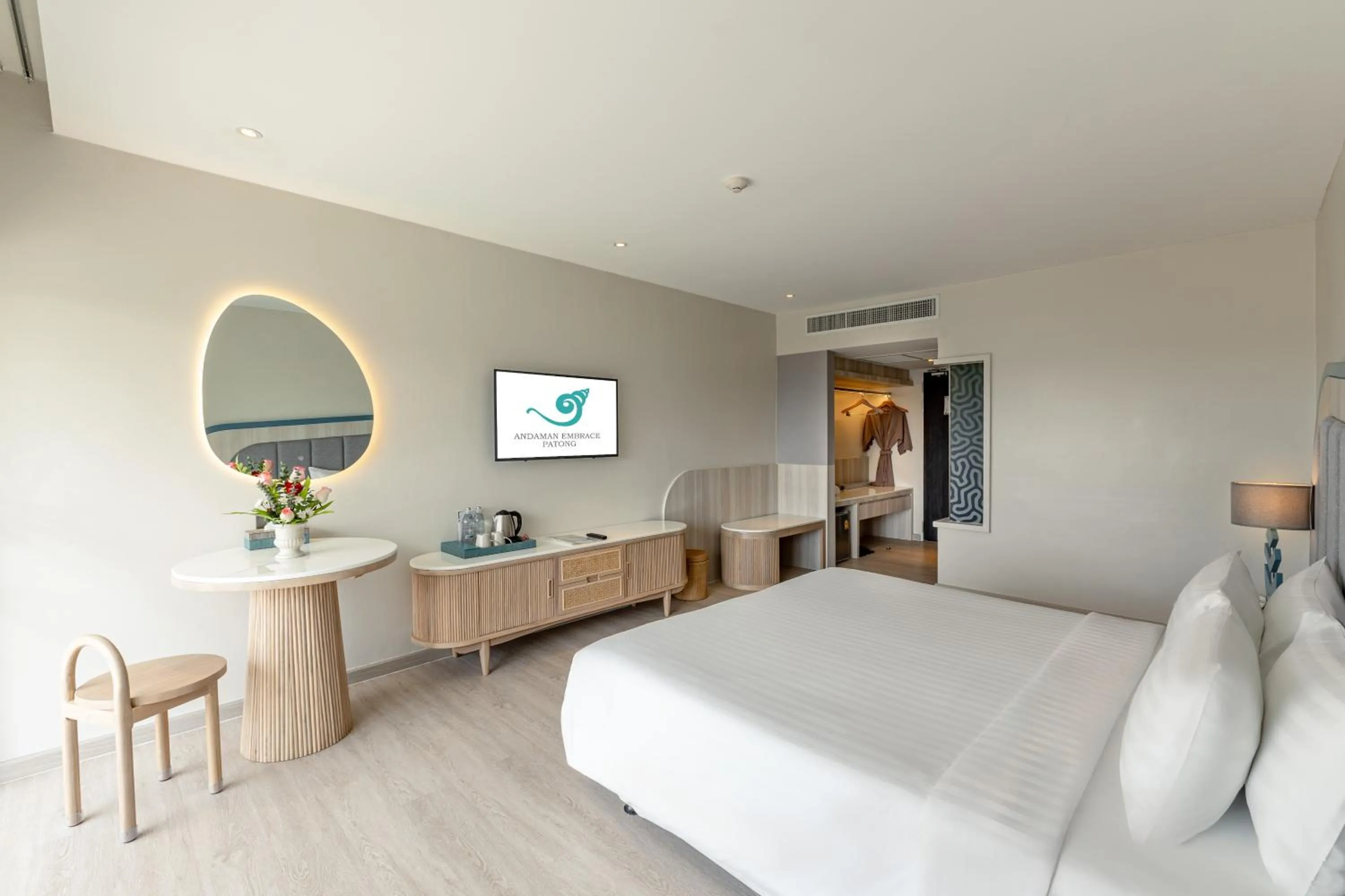 Bedroom, Bed in Andaman Embrace Patong, Phuket